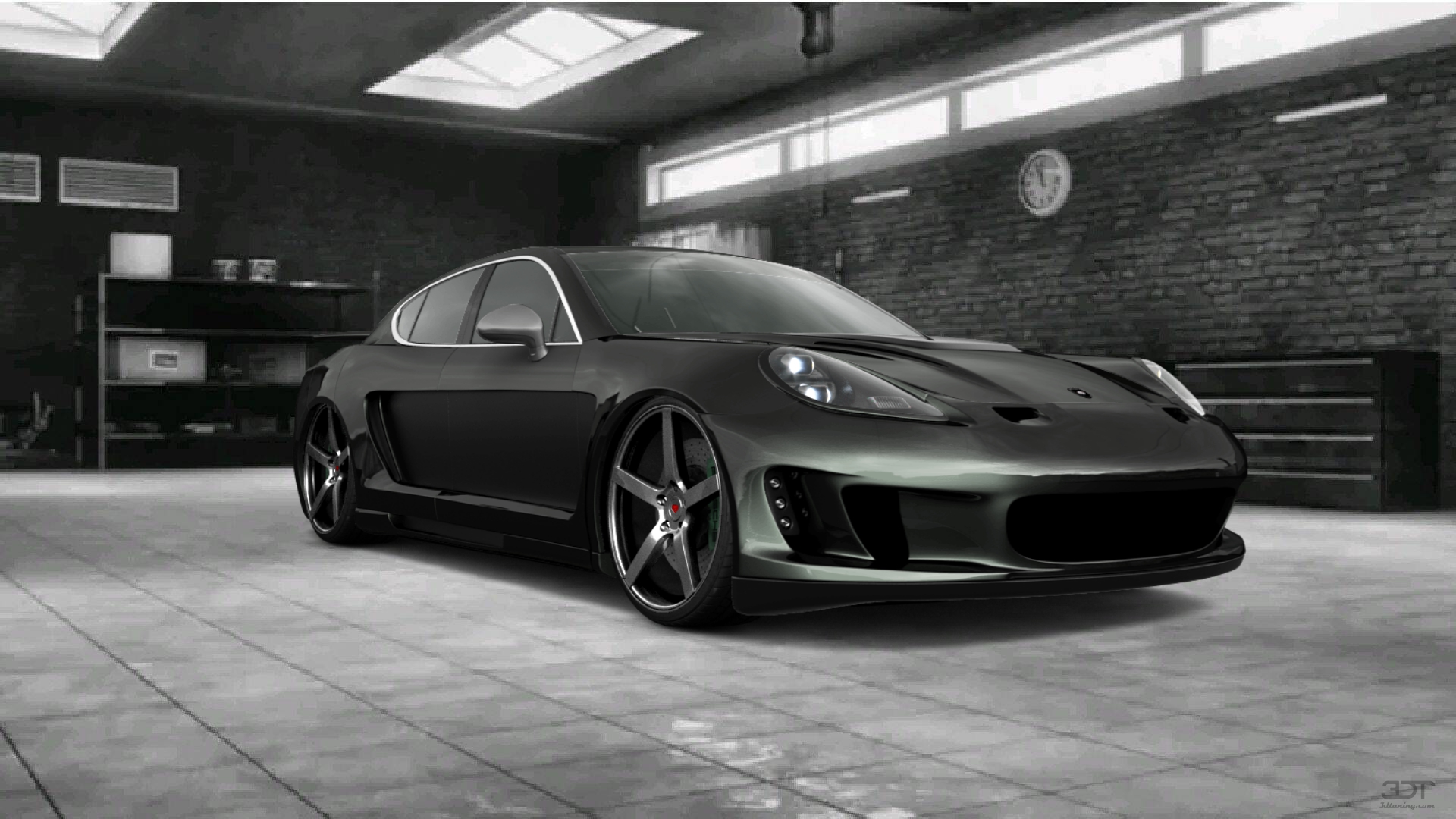 Porsche Panamera 4 door fastback saloon 2011