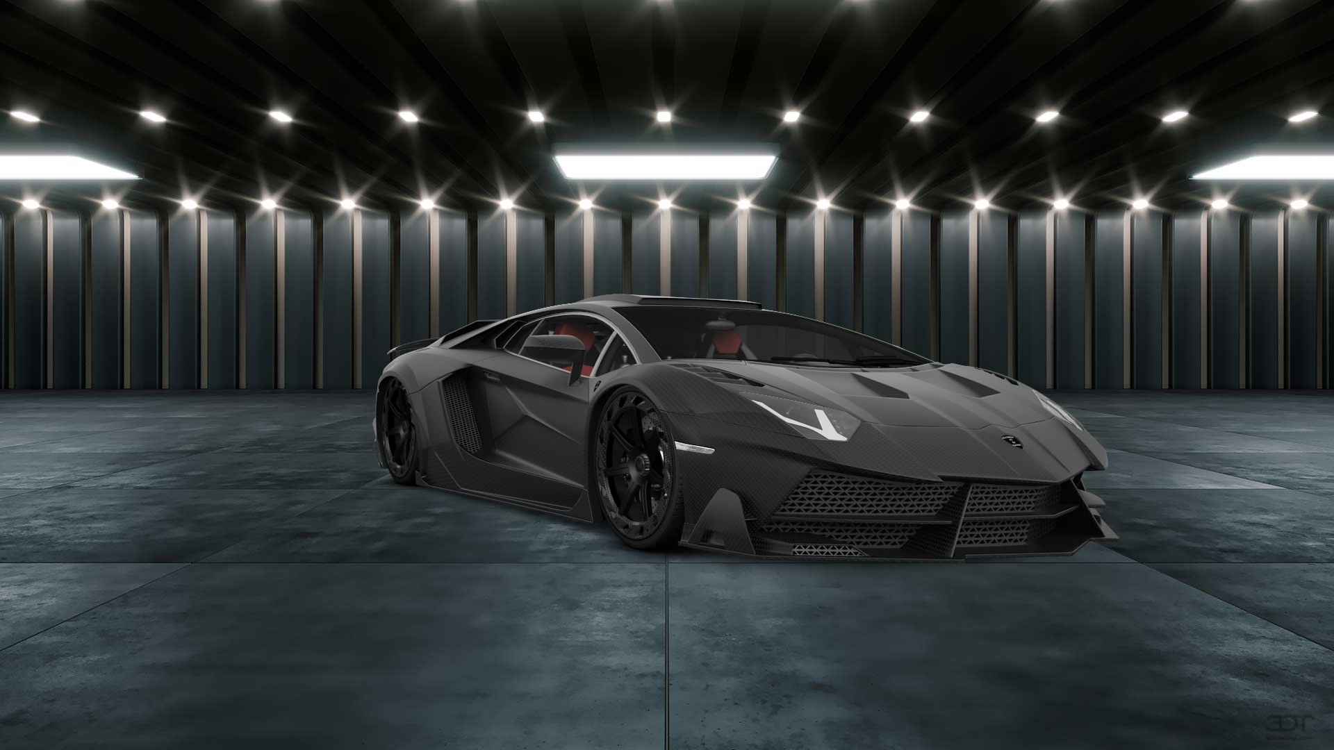Lamborghini Aventador 2 Door Coupe 2012 tuning