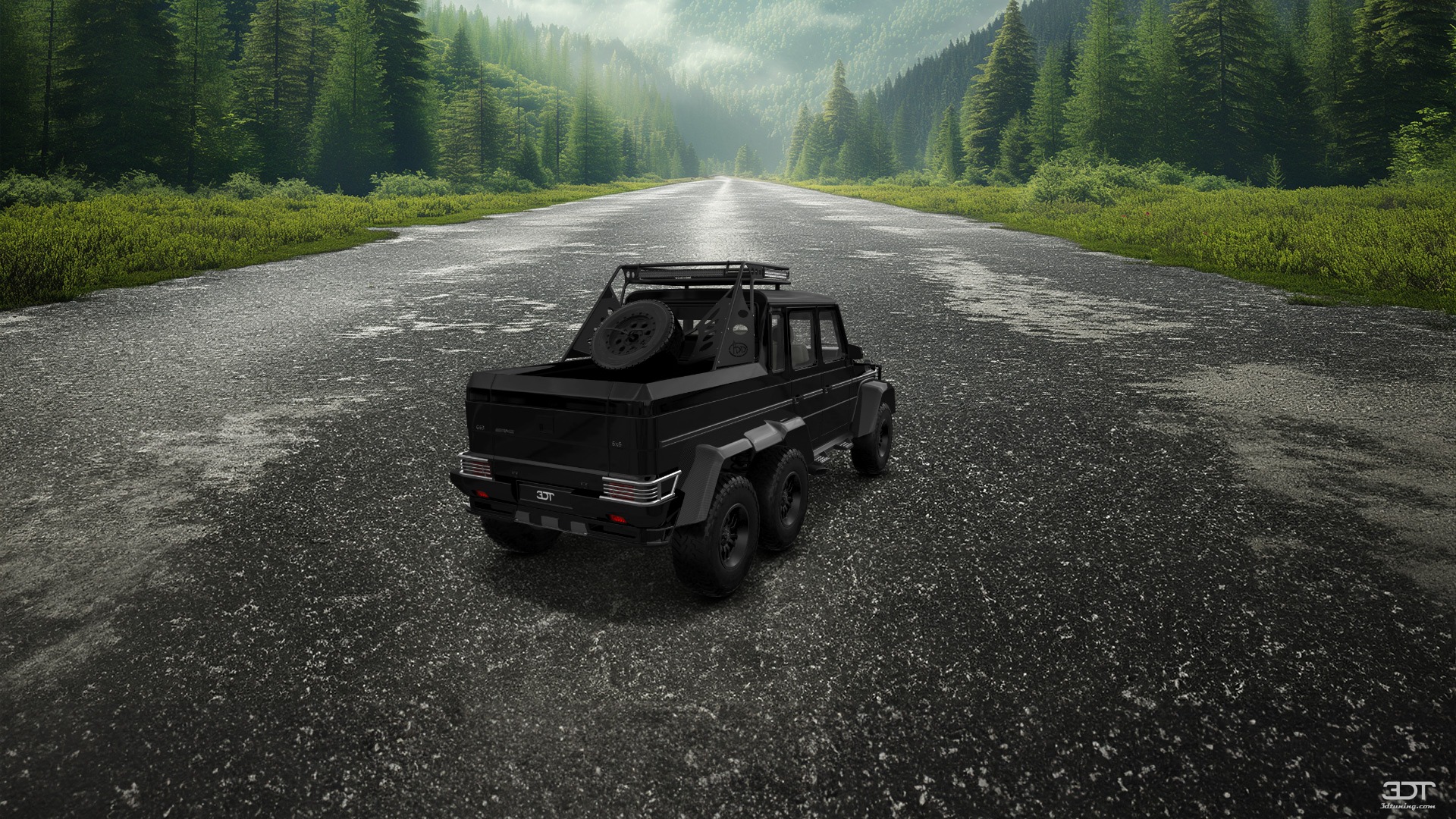 Mercedes G 63 AMG 6x6 4 Door pickup truck 2013