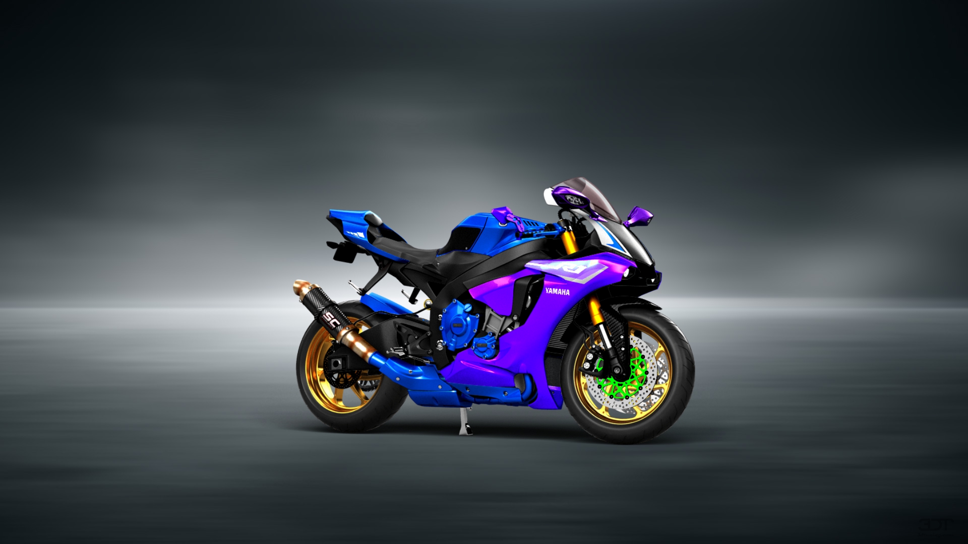 Yamaha YZF R1 Sport Bike 2015 tuning