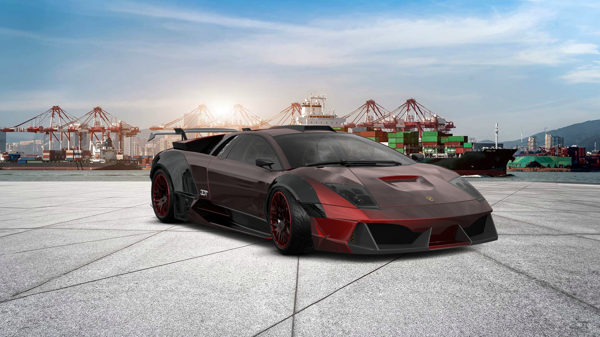 Lamborghini Murcielago 2 Door Coupe 2001 tuning