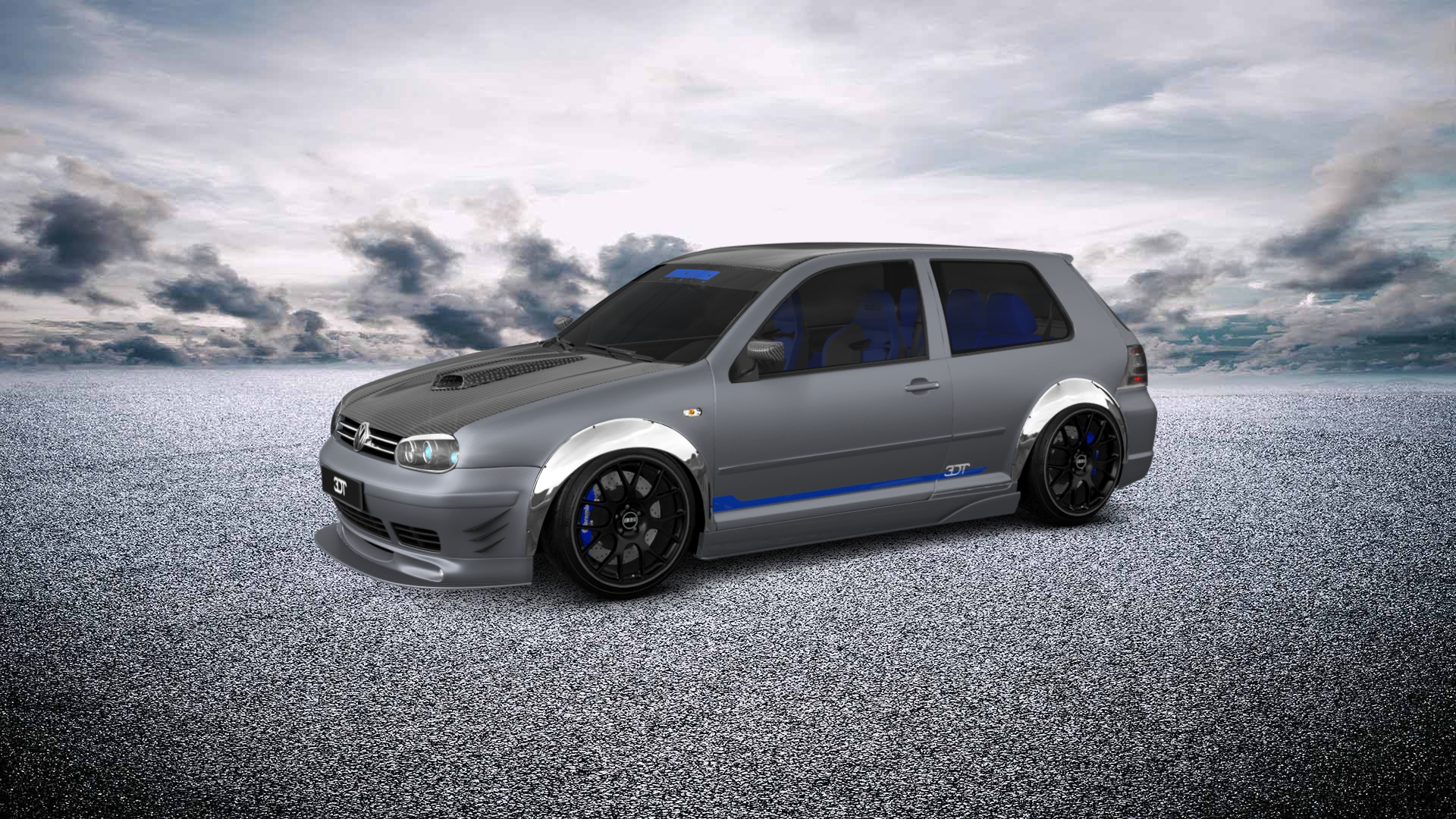 Volkswagen Golf 4 (mk4) 3 Door Hatchback 1997 tuning