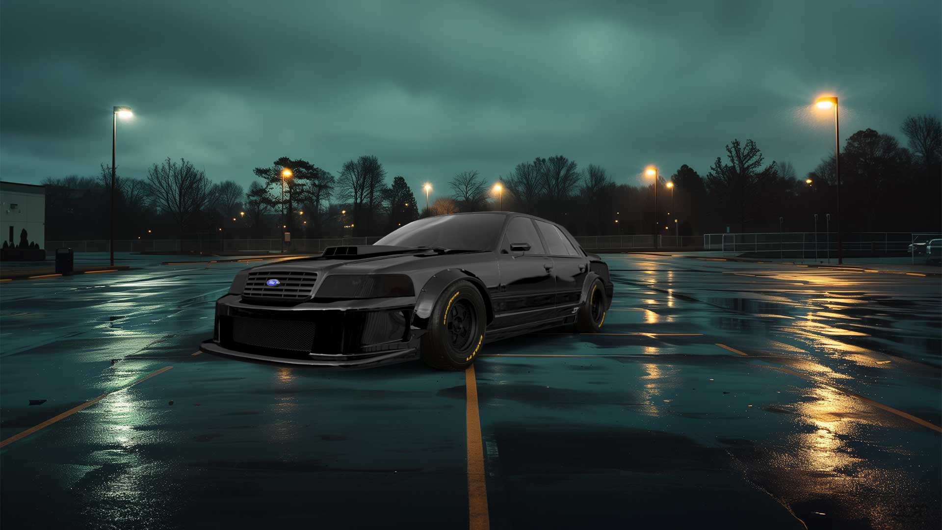 Ford Crown Victoria Sedan 2007 tuning