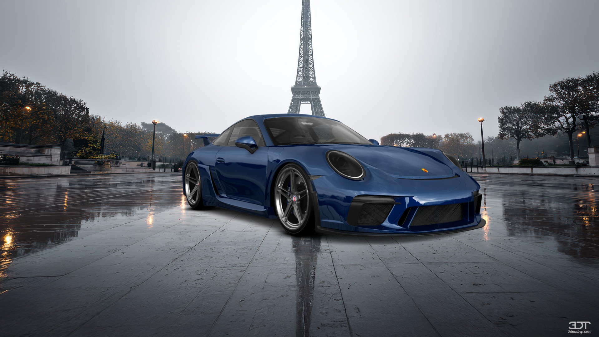 Modified Porsche 911 Carrera 2011 by Alan Carreon | 3DTuning