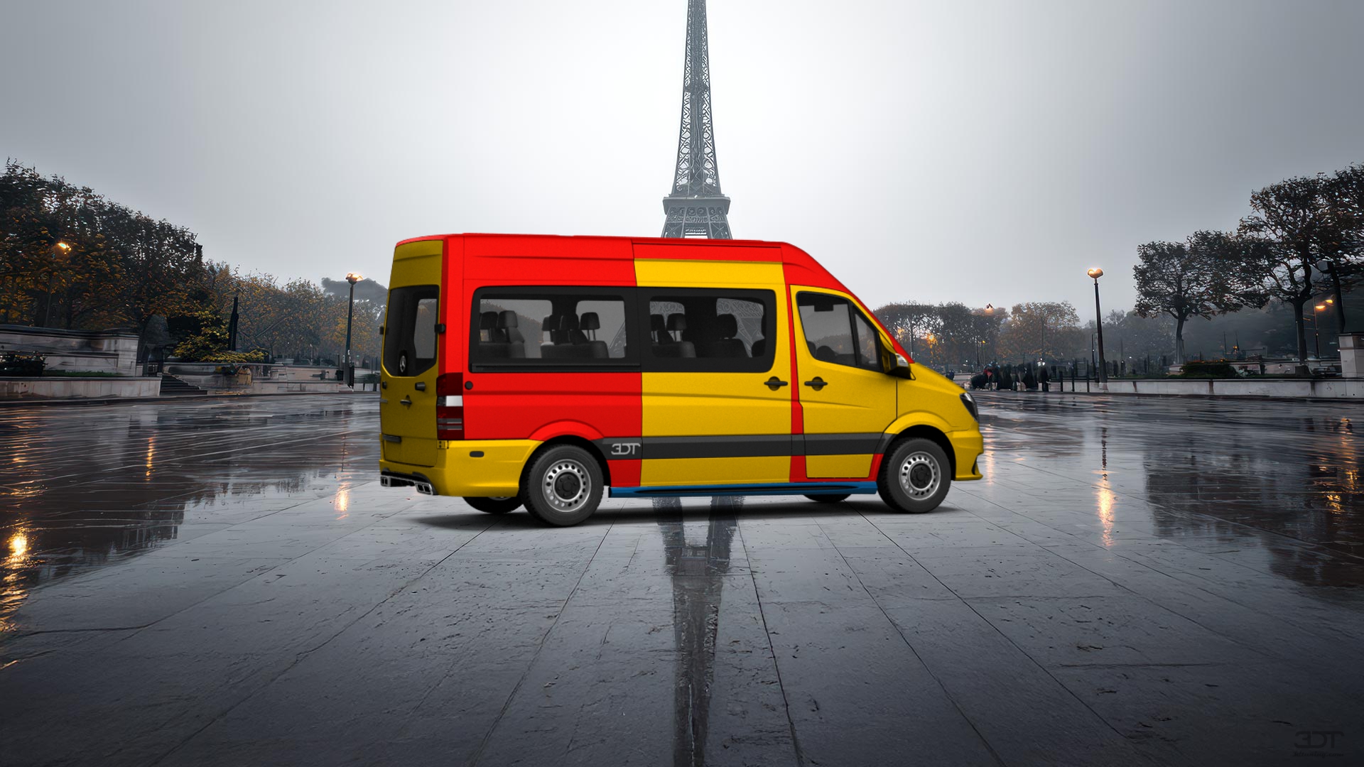 Mercedes Sprinter Passenger Van 2013 tuning
