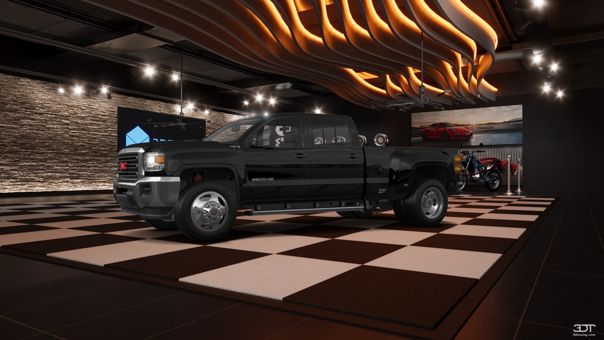 GMC Sierra 3500 HD Crew Cab 4 Door pickup truck 2015