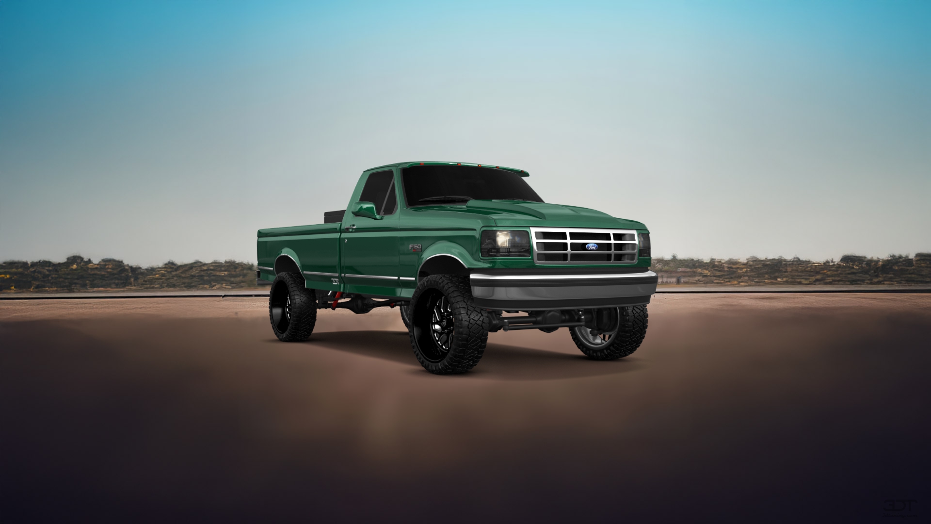 Ford F-150 Regular Cab 2 Door pickup truck 1992 tuning