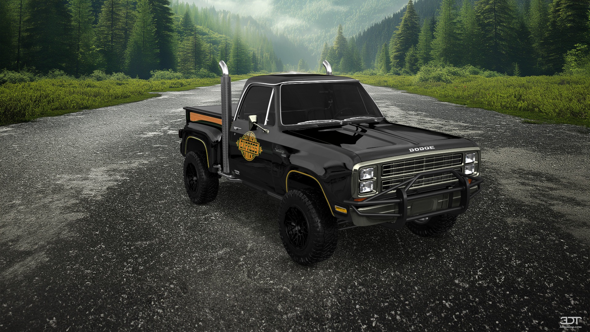 Dodge Lil Red Express 2 Door pickup truck 1979