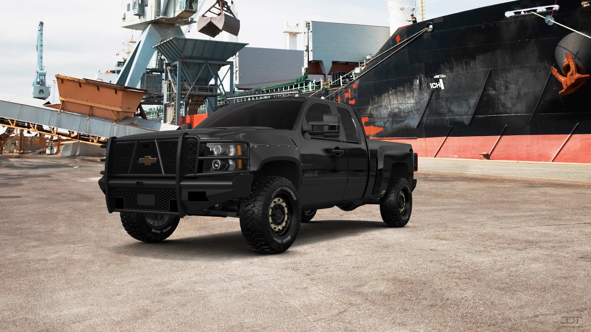 Chevrolet Silverado 2500 HD Extended Cab Pickup Truck 2007 tuning