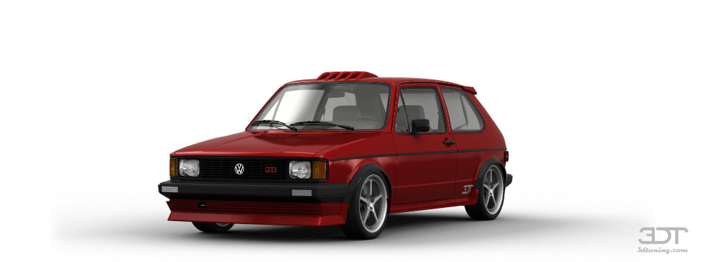 Tuning Volkswagen Rabbit GTI Mk1 3 Door Hatchback 1984