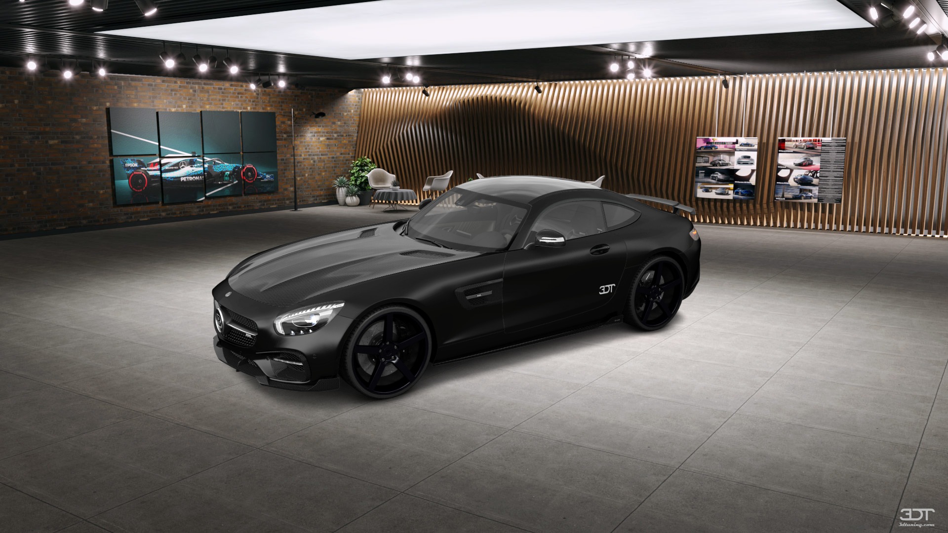 Mercedes AMG GT 2 door fastback coupe 2016