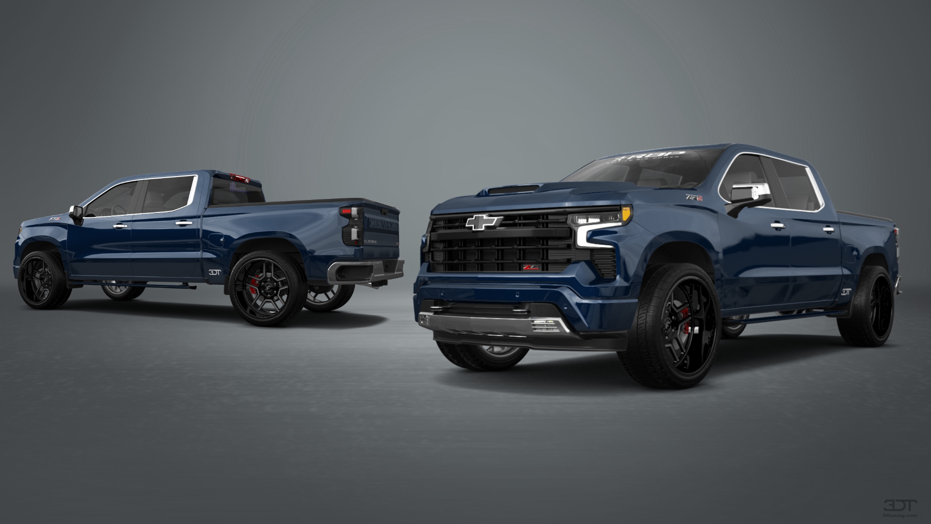 Chevrolet Silverado 1500 Crew Cab 5.8 ft box 4 Door pickup truck 2023 tuning