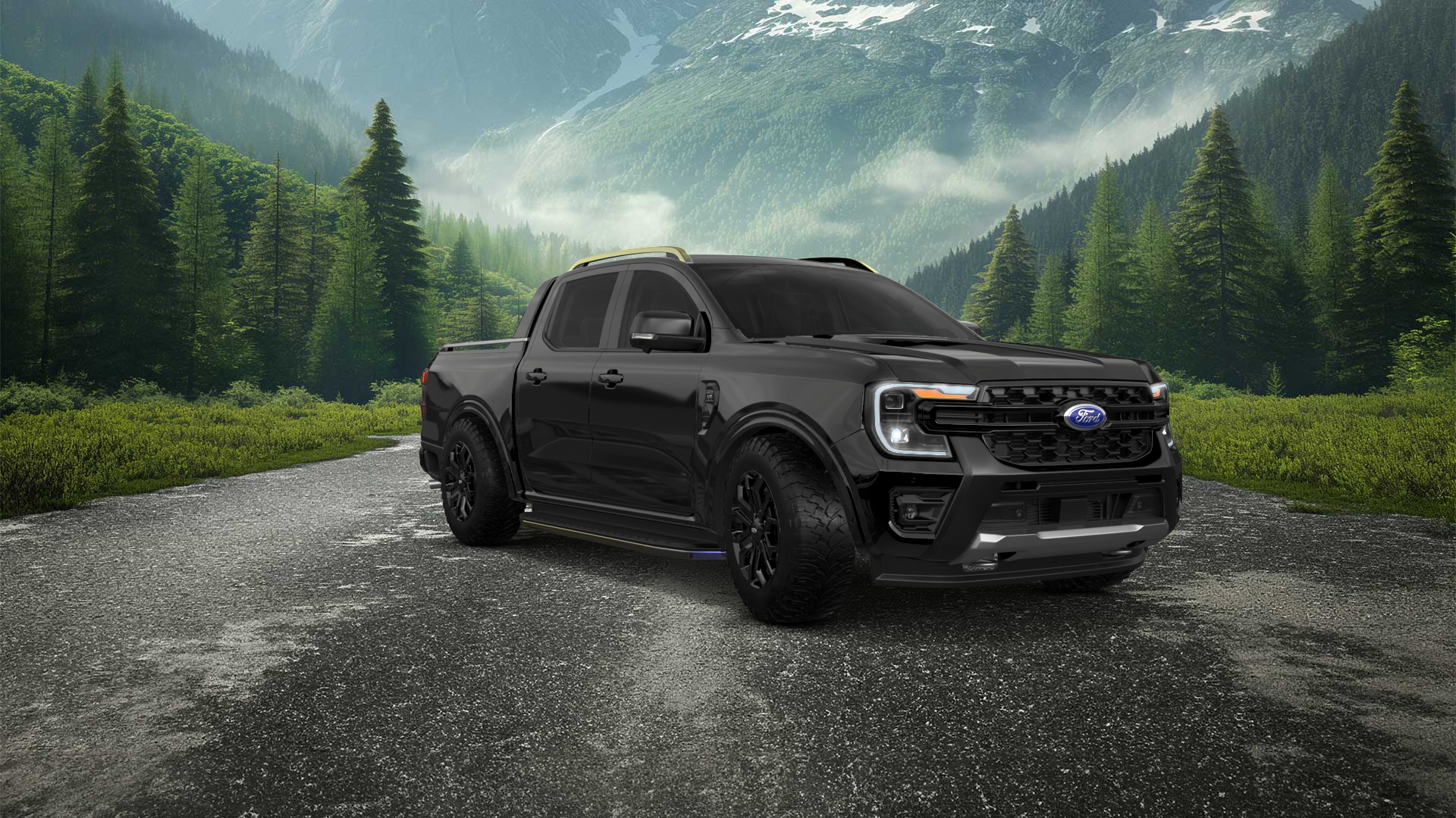 Ford Ranger 4 Door pickup truck 2022