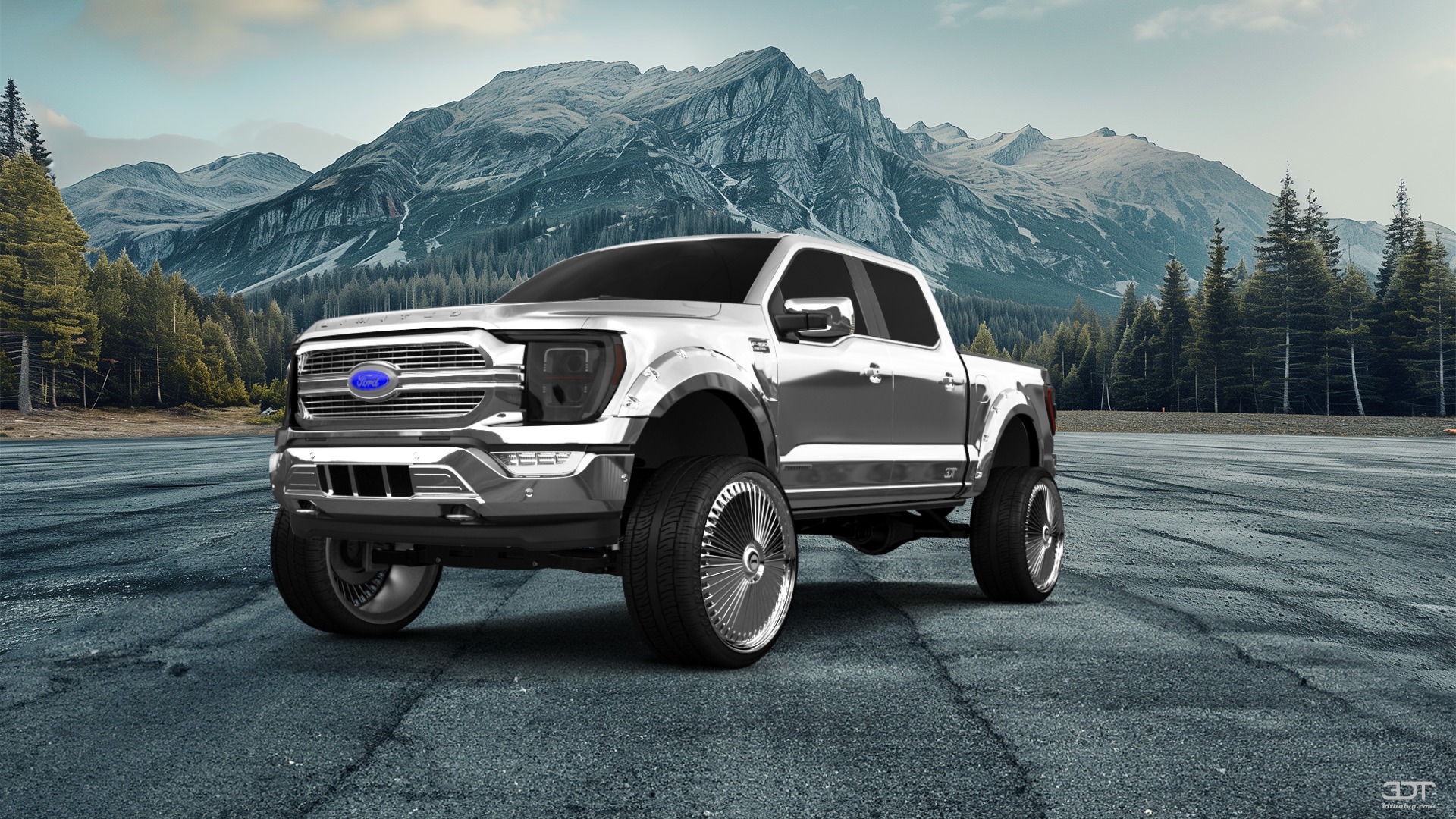 Ford F-150 SuperCrew 4 Door pickup truck 2021