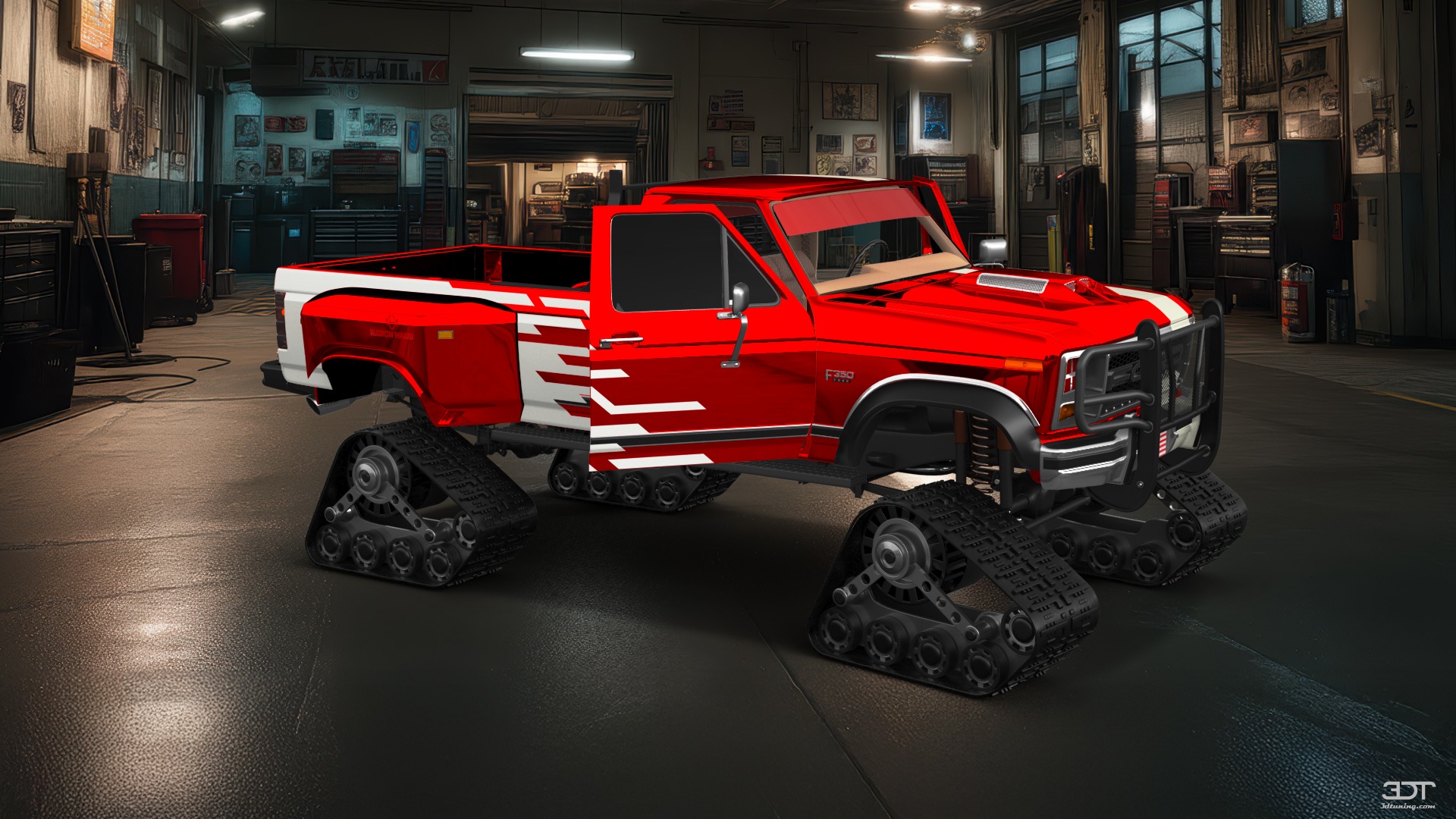 Ford F-350 Dually Regular Cab 2 Door pickup truck 1980 tuning