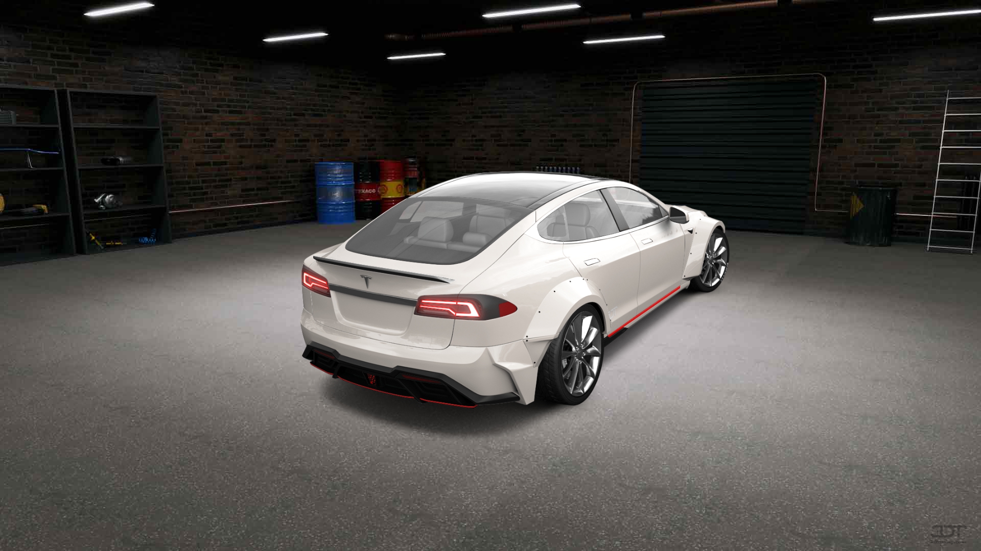 Tesla Model S 5 Door Liftback 2013 tuning