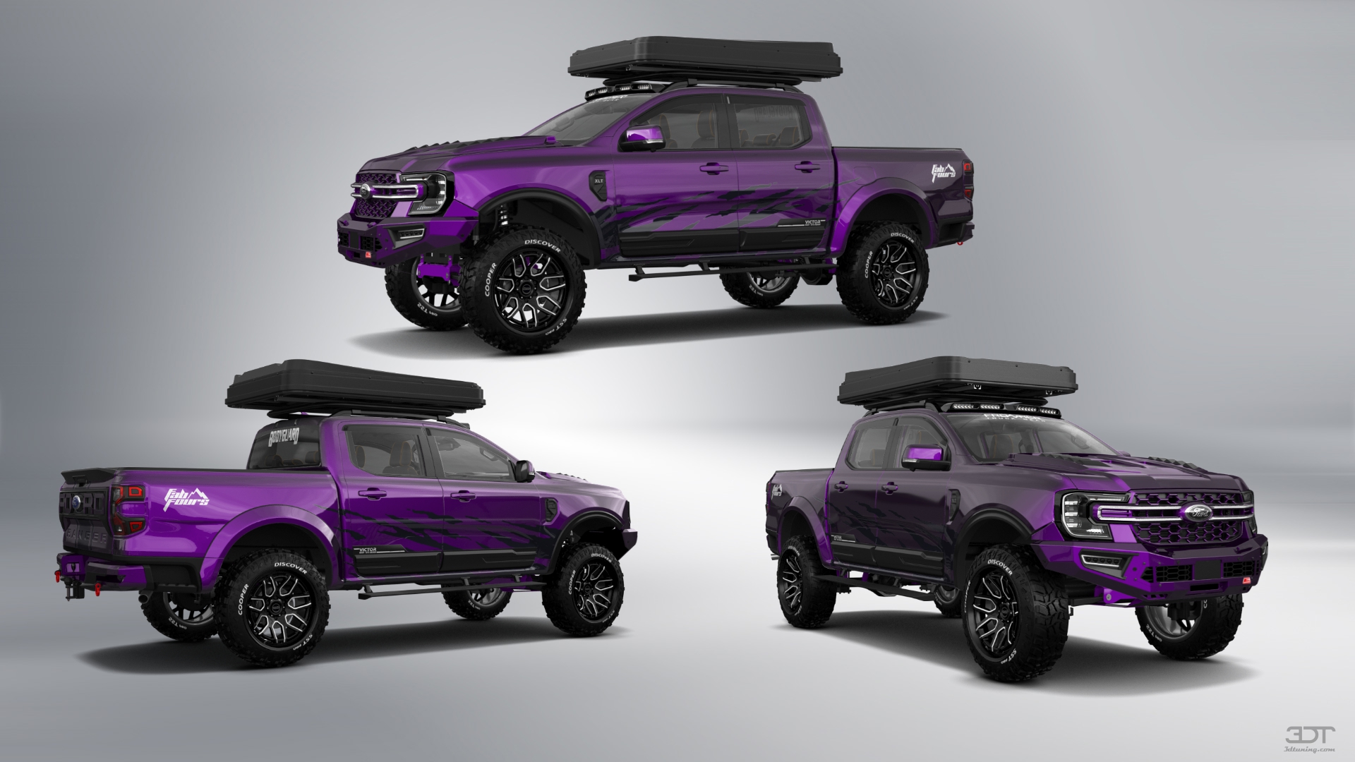 Ford Ranger 4 Door pickup truck 2022 tuning