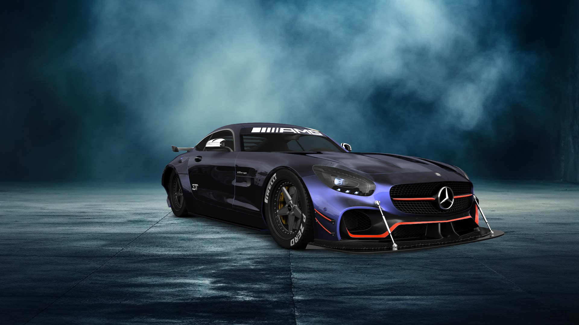 Mercedes AMG GT 2 door fastback coupe 2016