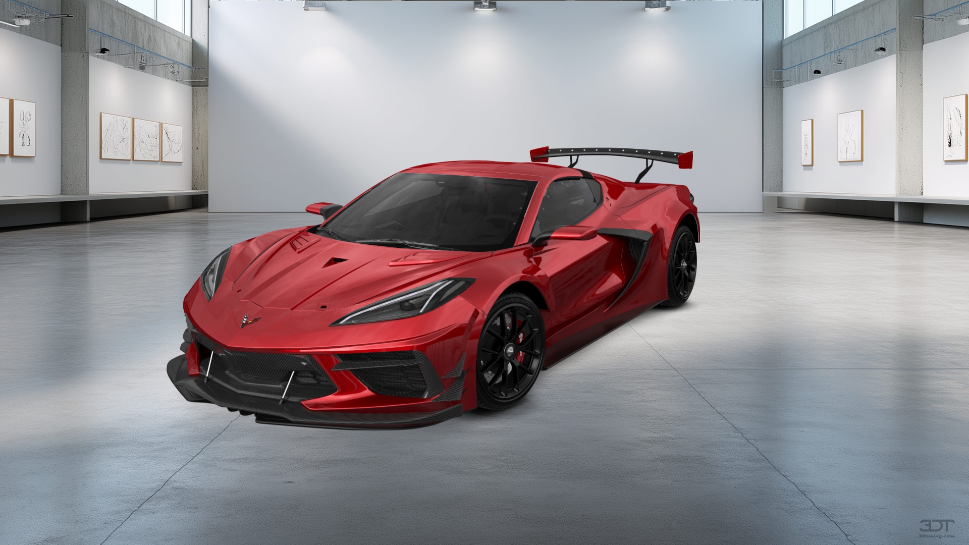 Chevrolet Corvette 2 door targa top 2020 tuning