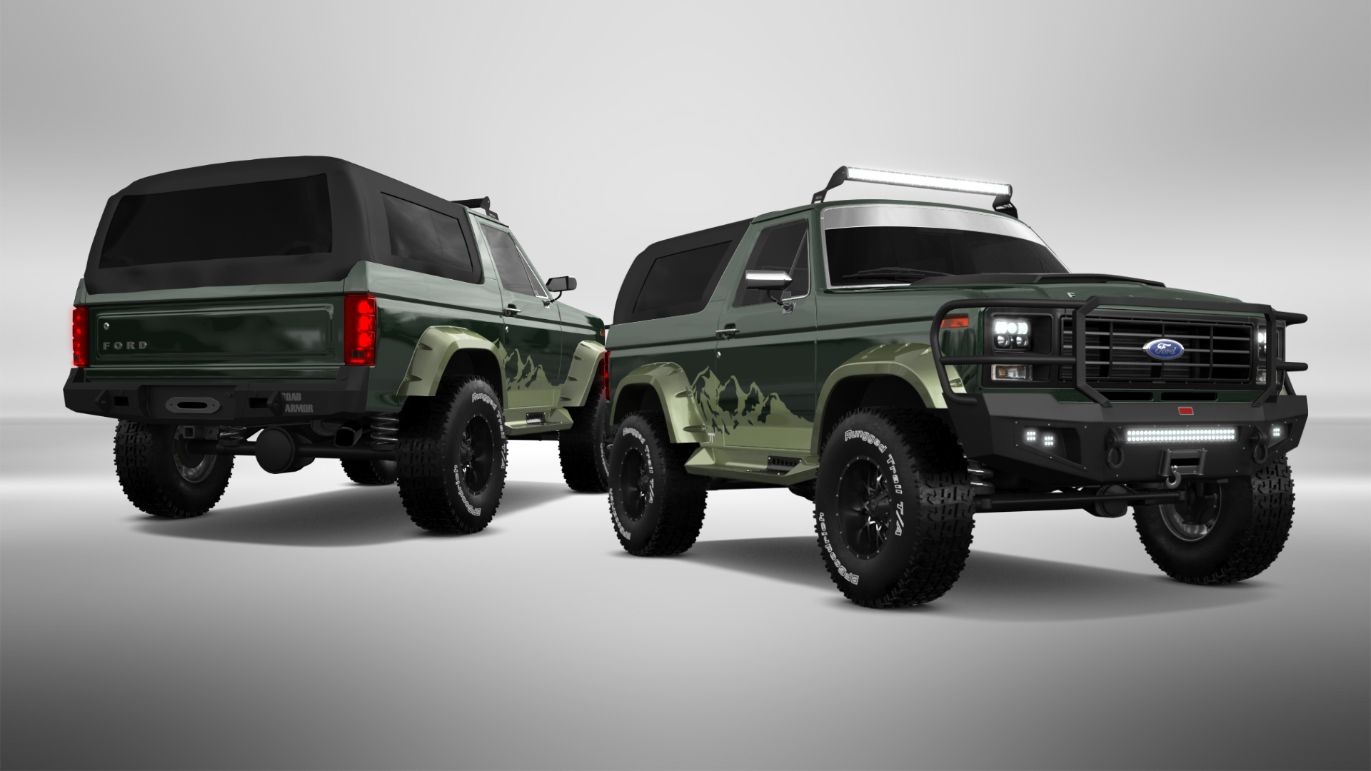 Ford Bronco 3 Door SUV 1980 tuning