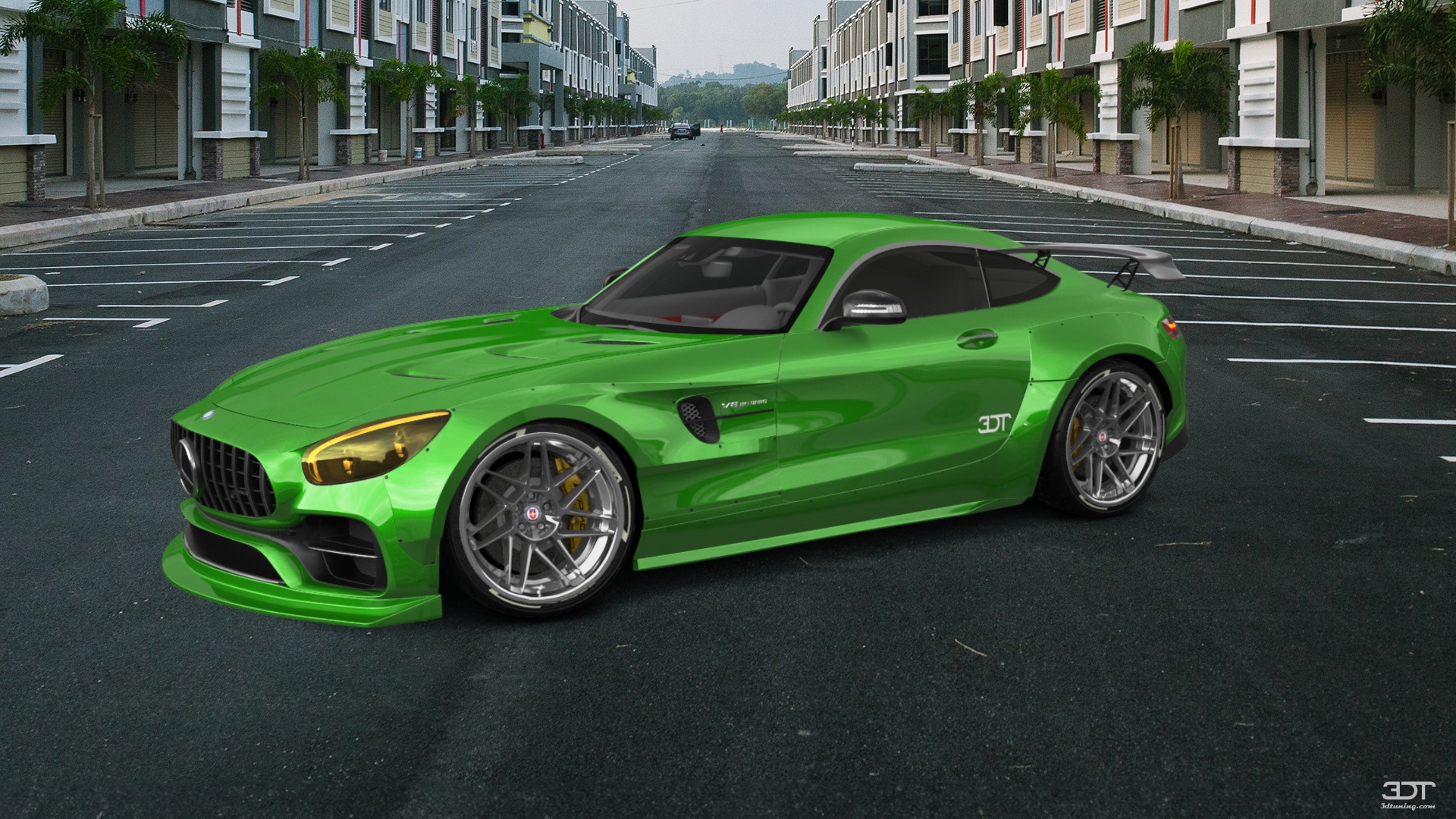 Tuning Mercedes AMG GT 2 door fastback coupe 2015