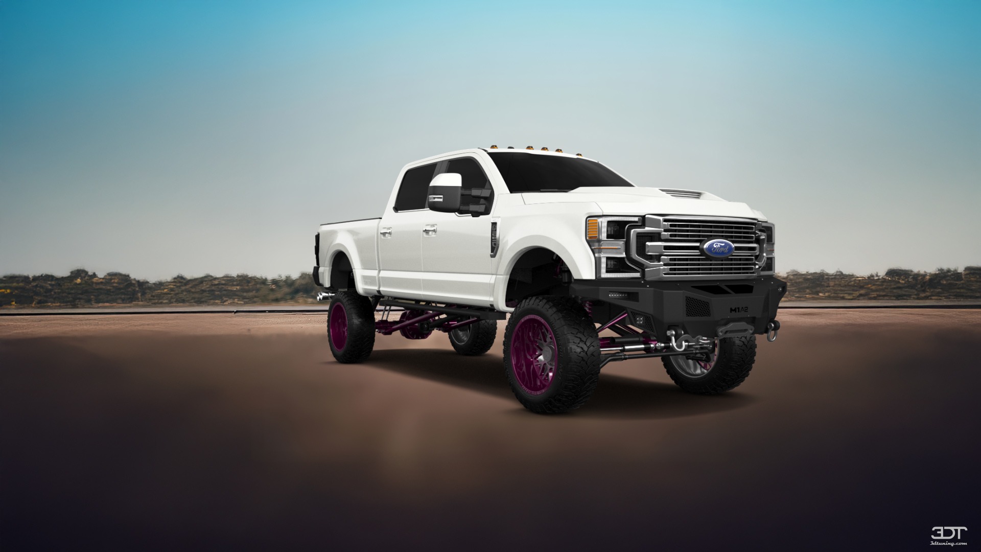 Ford F-250 4 Door pickup truck 2021 tuning