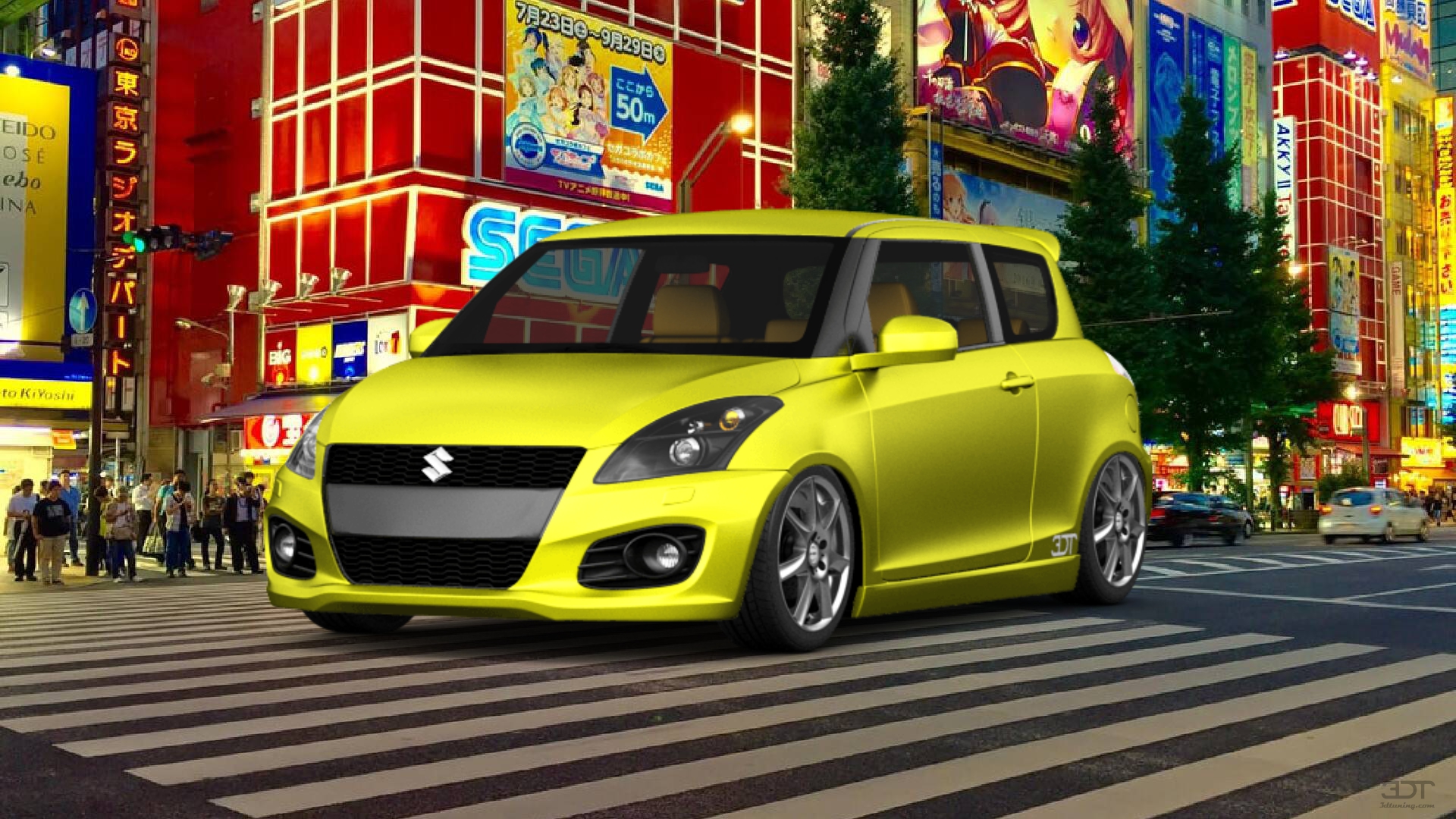 Suzuki Swift Sport 3 Door Hatchback 2012 tuning