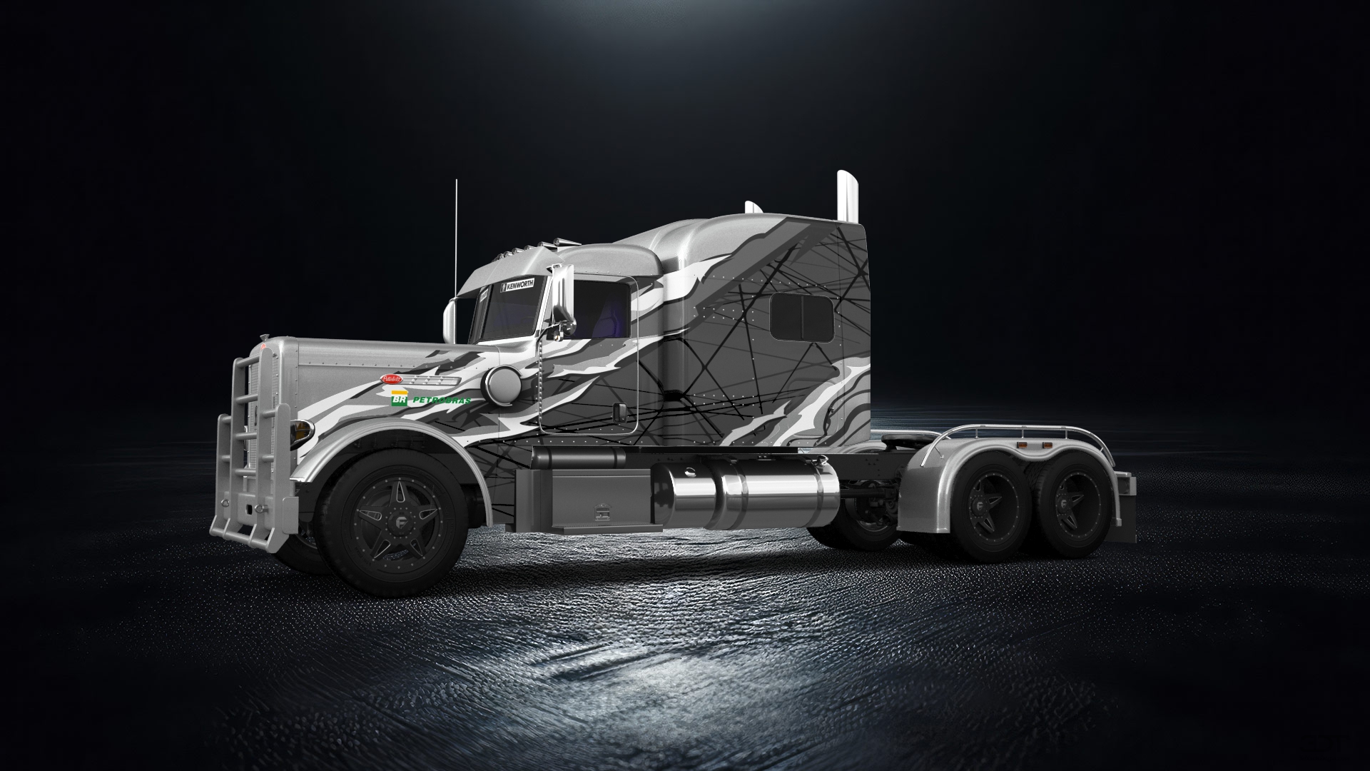 Peterbilt 389 Sleeper Cab Truck 2016 tuning