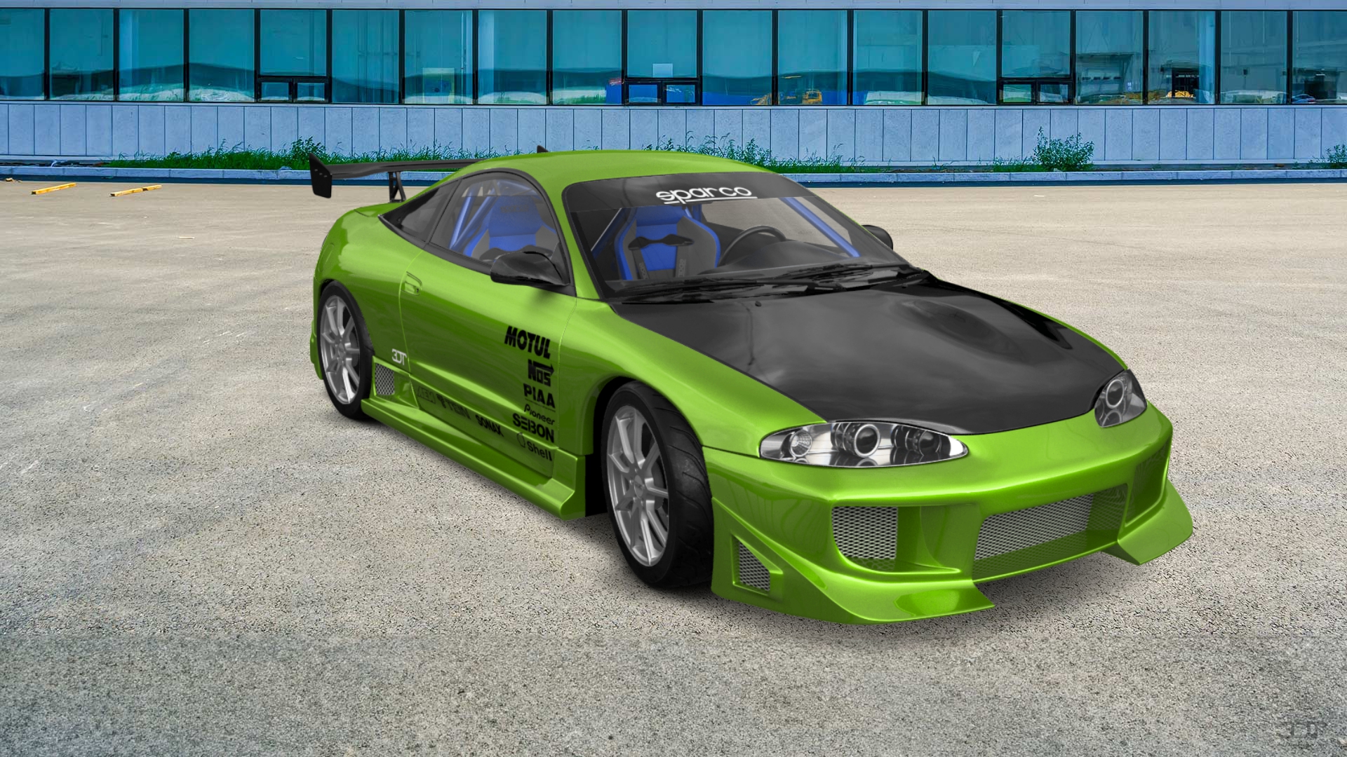 Mitsubishi Eclipse GSX Coupe 1995 tuning