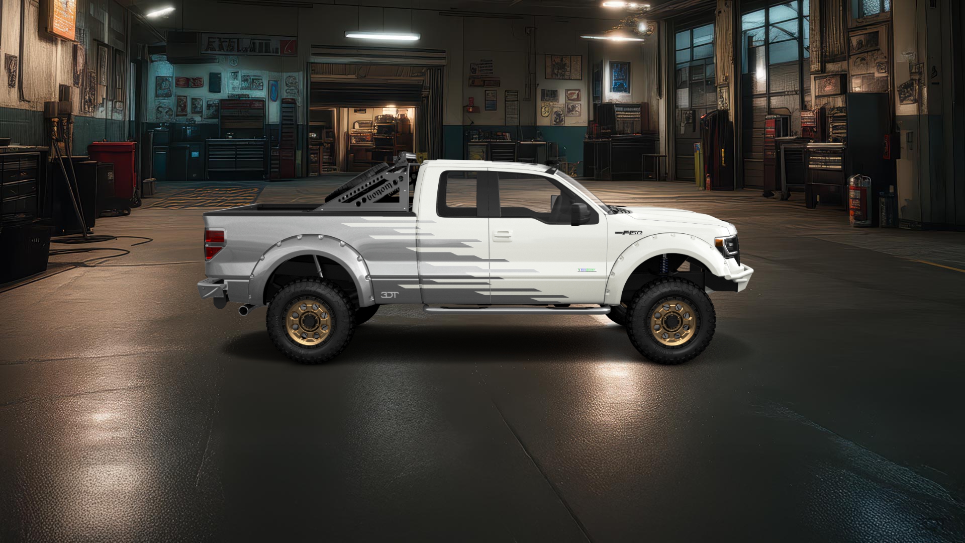 Ford F-150 SuperCab 4 Door pickup truck 2009 tuning