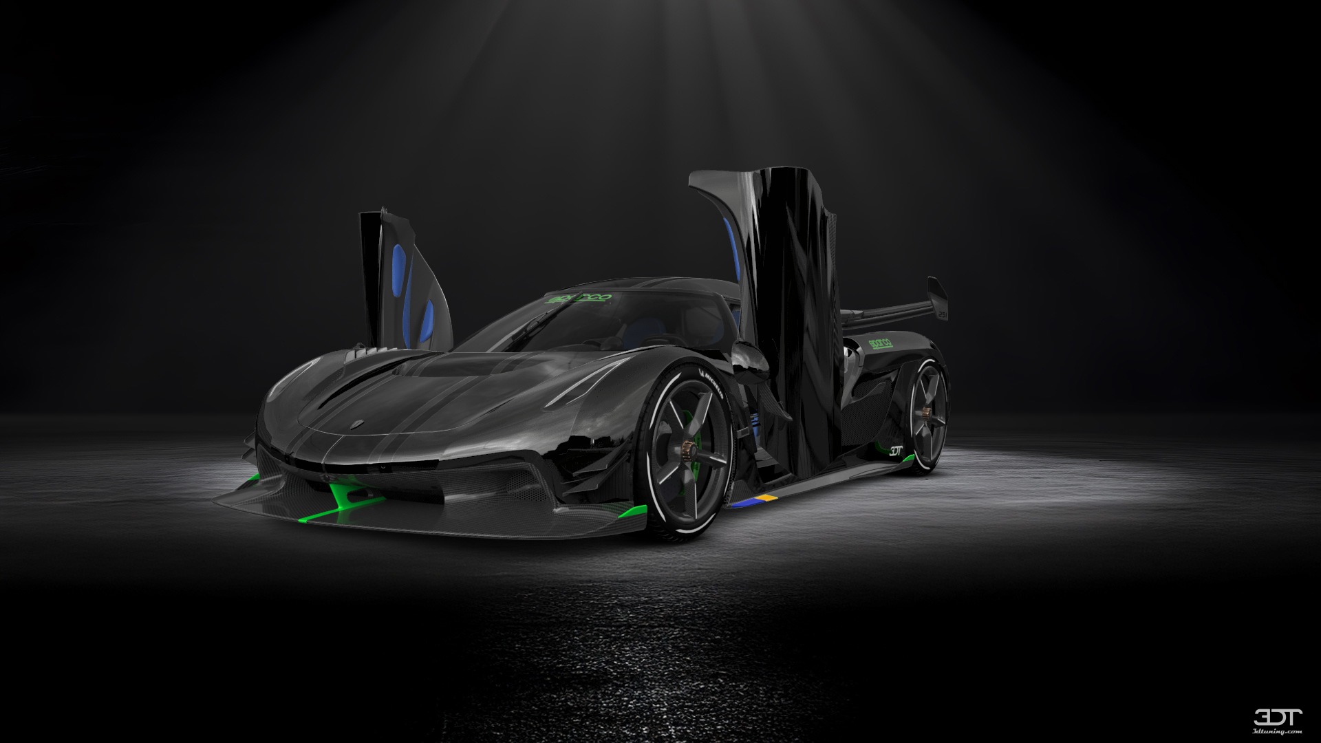 Koenigsegg Jesko 2 door targa top 2020