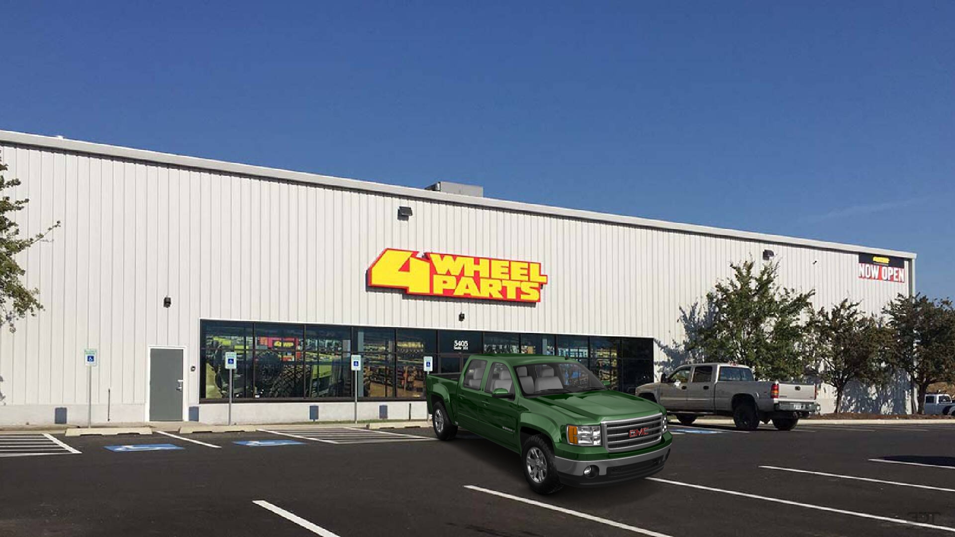 GMC Sierra 1500 Crew Cab 5.8 ft box 4 Door pickup truck 2007 tuning