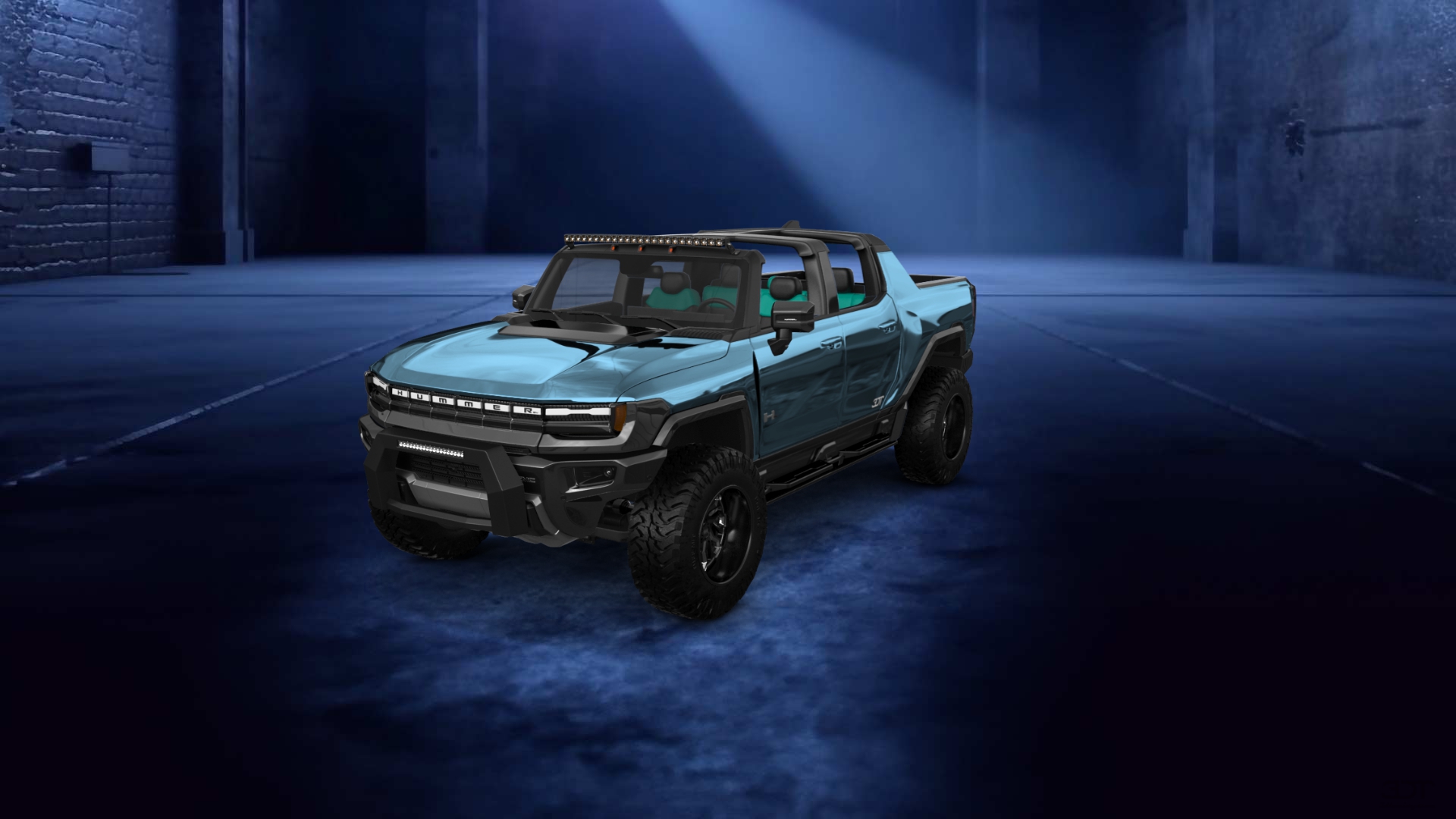 GMC Hummer EV 4 Door pickup truck 2021 tuning
