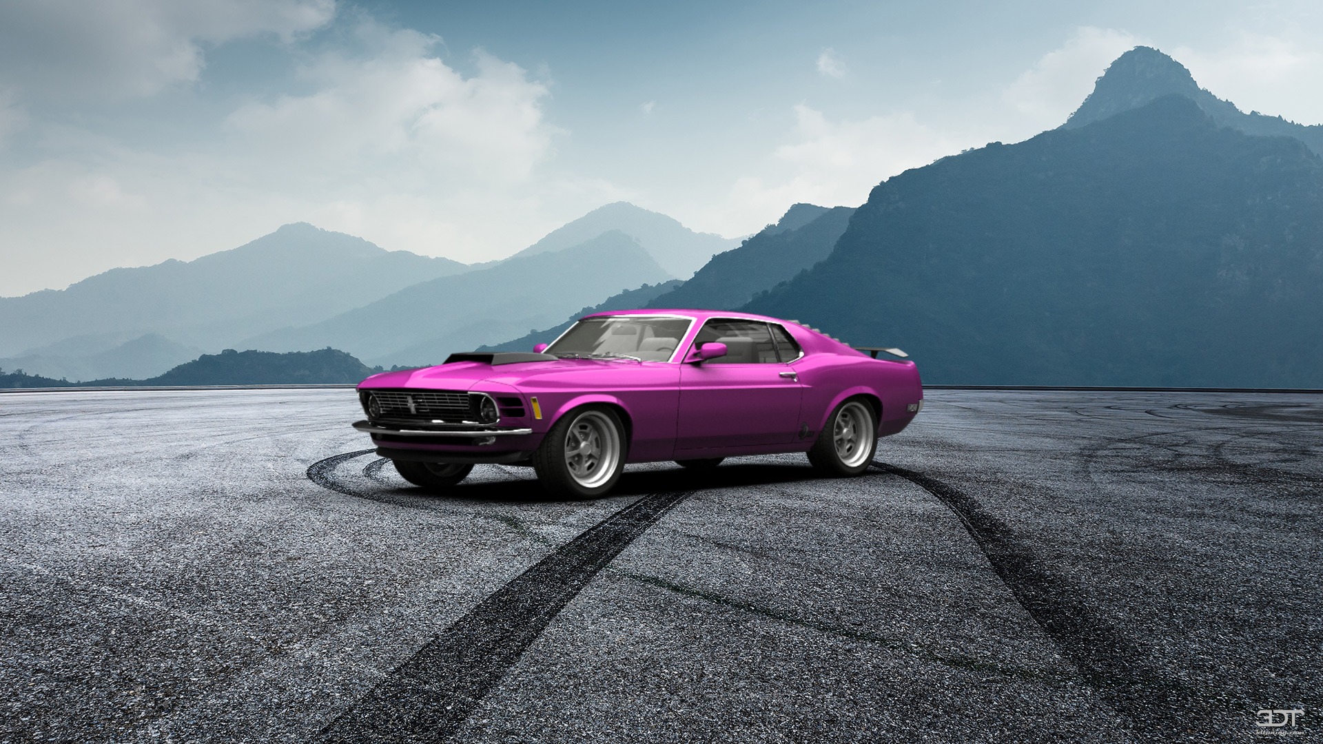 Mustang Boss 429 Coupe 1969 tuning