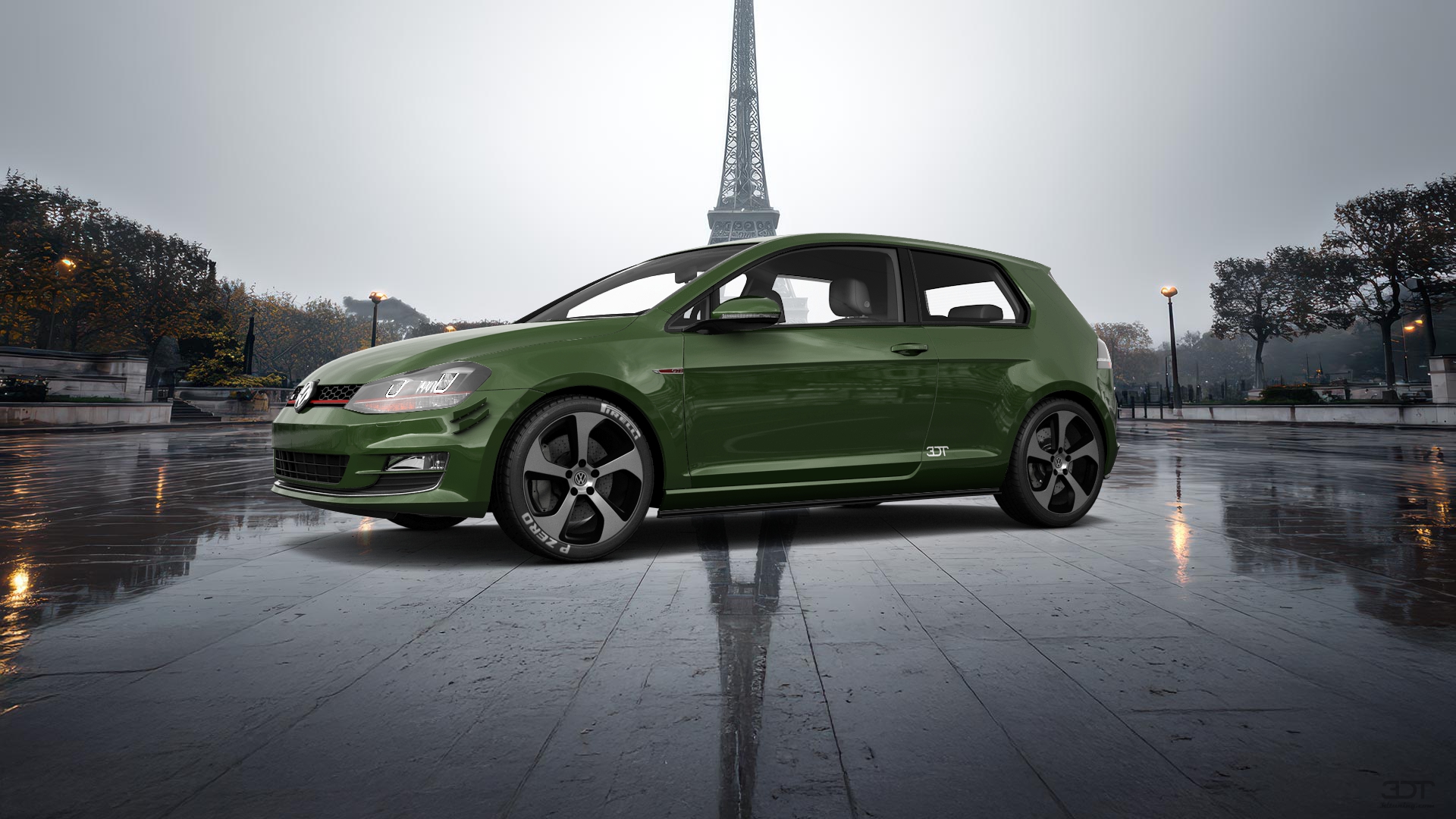 Volkswagen Golf 7 3 Door Hatchback 2013 tuning