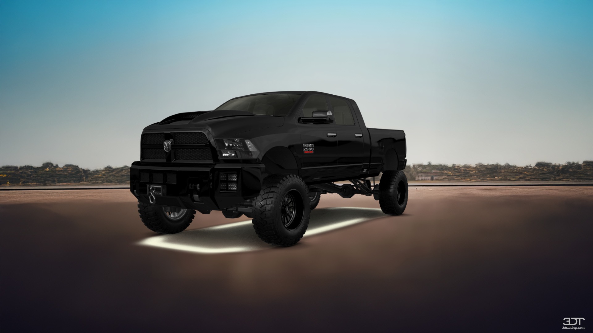 Dodge Ram 2500 Mega Cab 6.4 ft box 4 Door pickup truck 2010