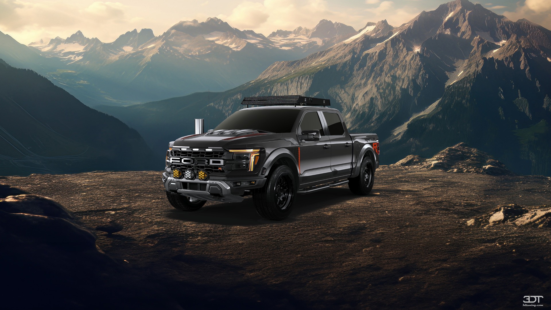 Ford F-150 Raptor 4 Door pickup truck 2024 tuning