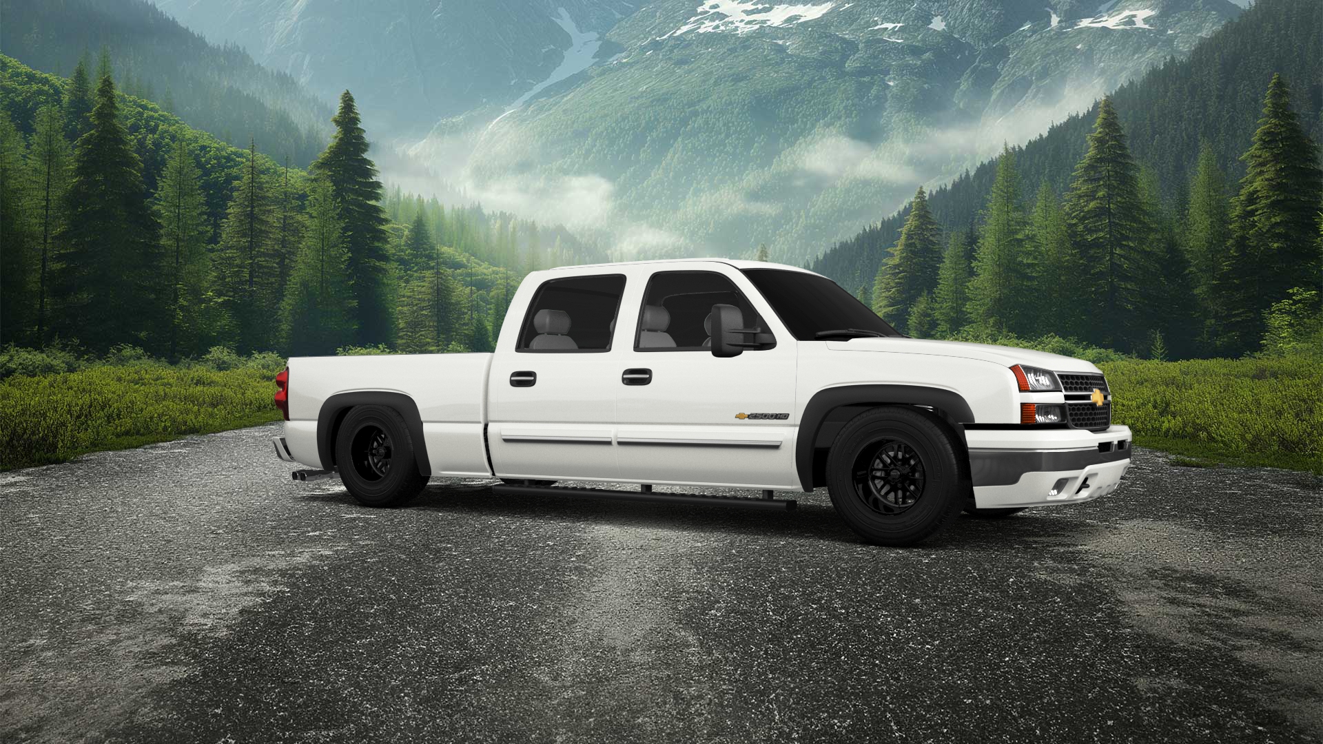 Chevrolet Silverado 2500 HD Long Box 4 Door pickup truck 2002