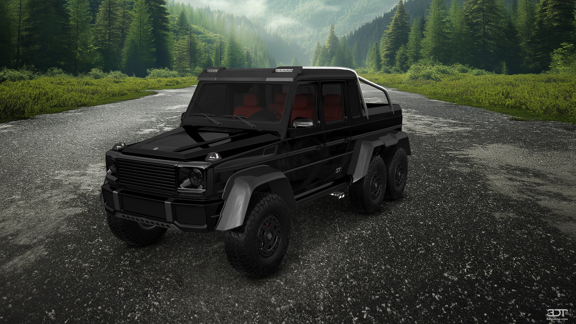 Mercedes G 63 AMG 6x6 4 Door pickup truck 2013