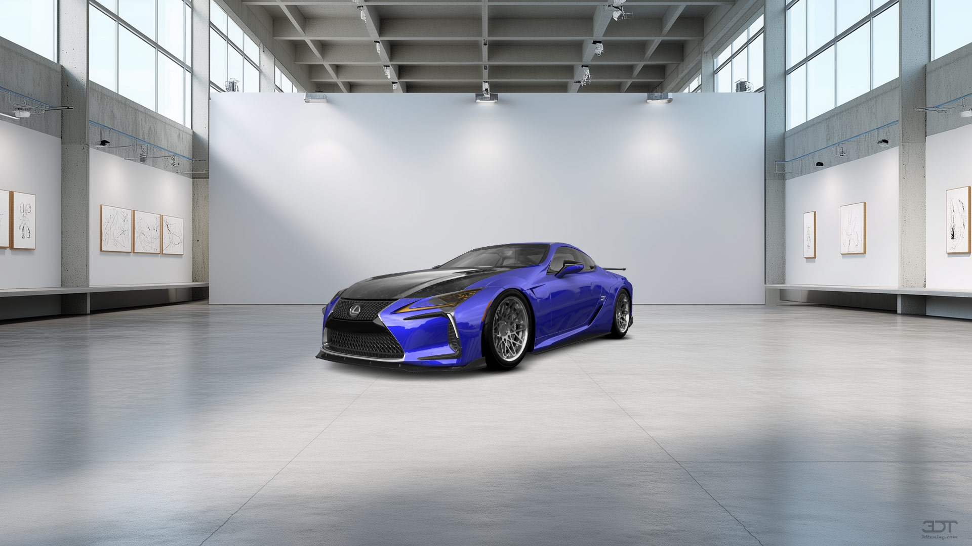 Lexus LC500 2 door fastback coupe 2017 tuning