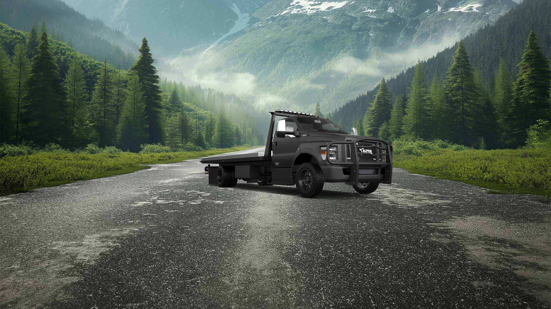 Ford F-650 Tow Truck Pickup 2016