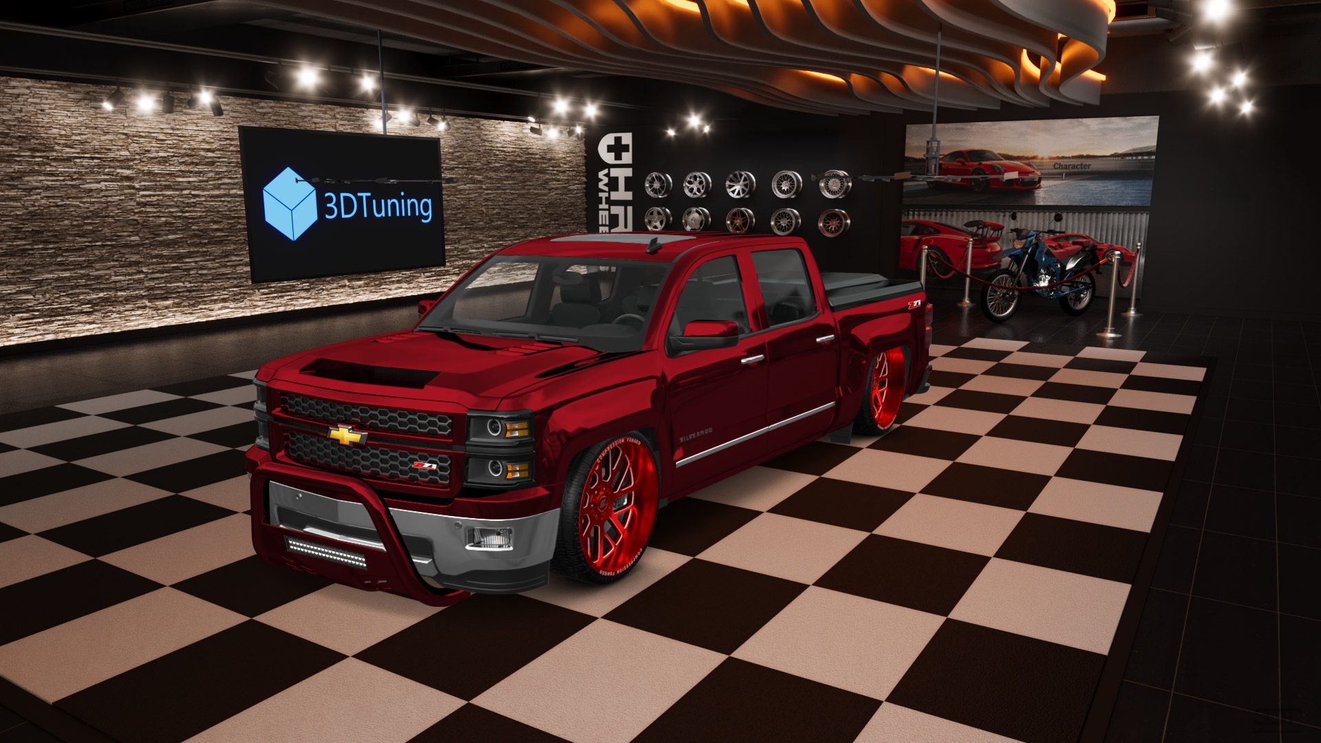 Chevrolet Silverado 1500 4 Door pickup truck 2014 tuning