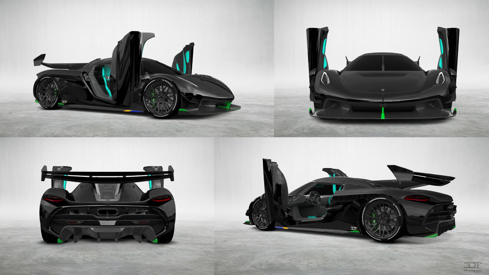 Koenigsegg Jesko 2 door targa top 2020