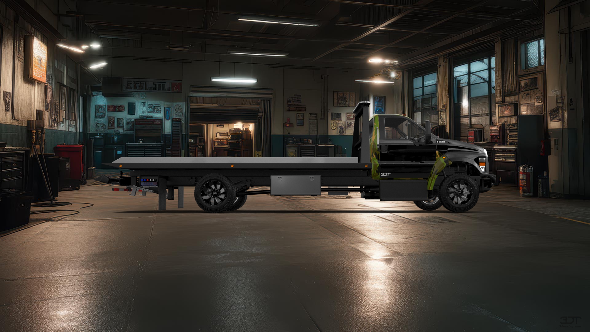 Ford F-650 Tow Truck Pickup 2016 tuning