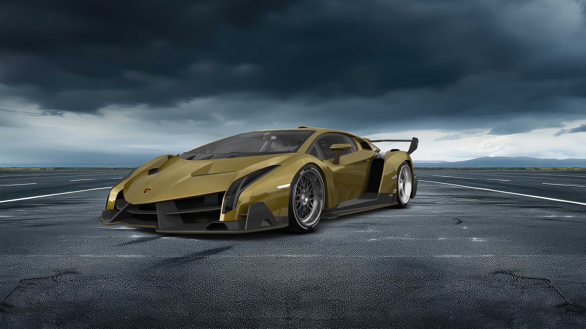 Lamborghini Veneno 2 Door Coupe 2013 tuning