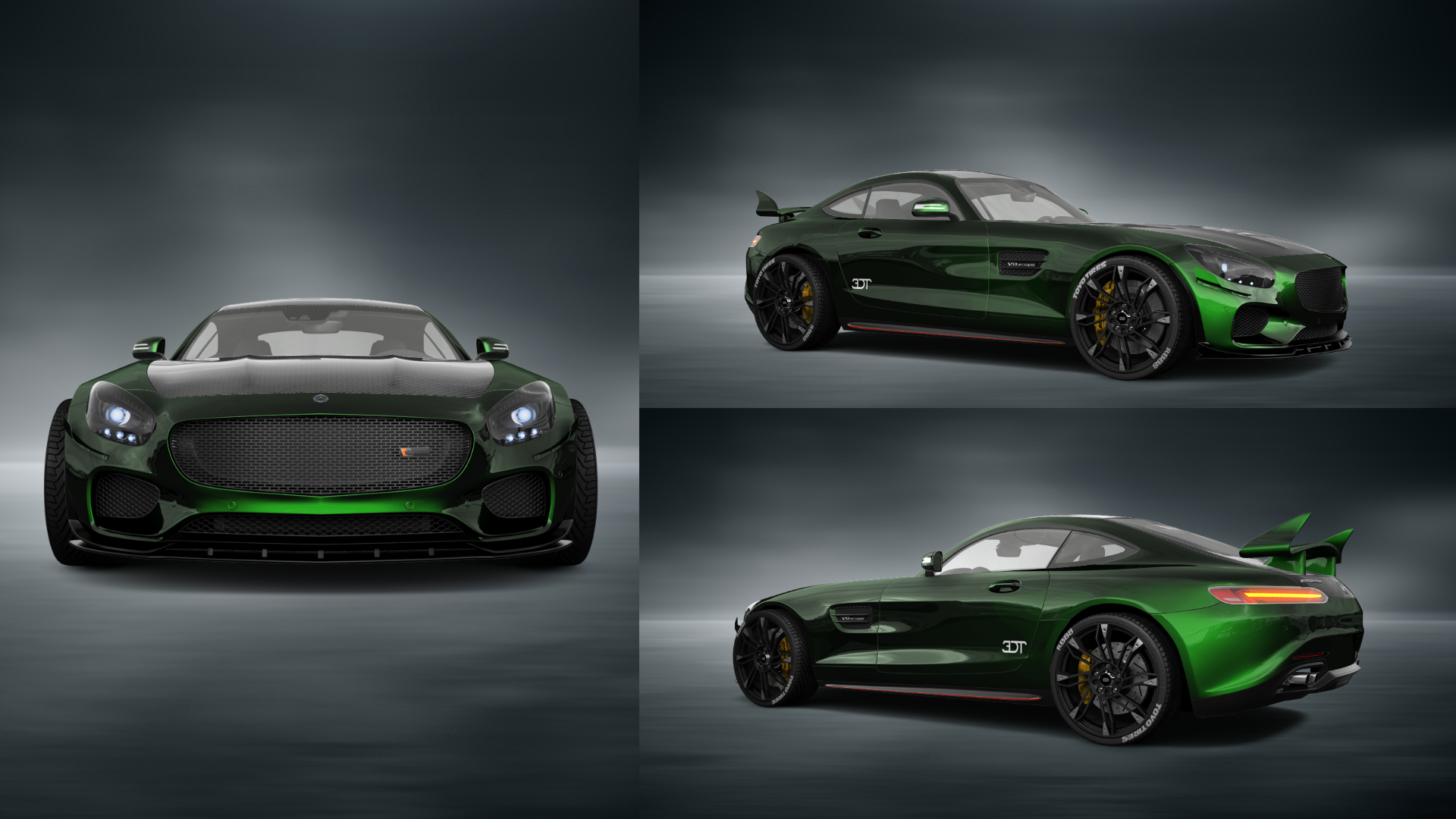 Mercedes AMG GT 2 door fastback coupe 2016