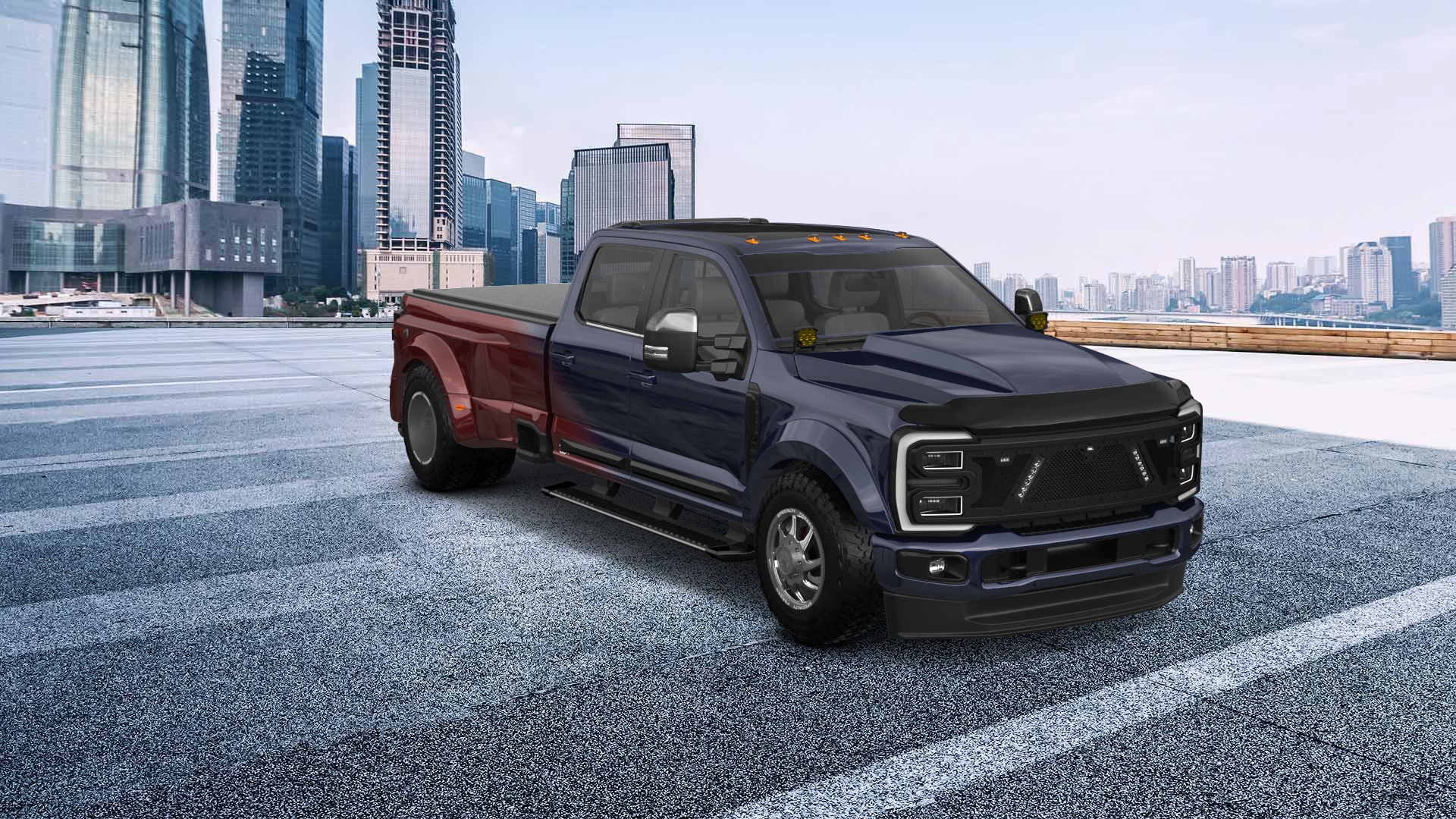 Ford F-350 DRW Crew Cab 4 Door pickup truck 2023 tuning