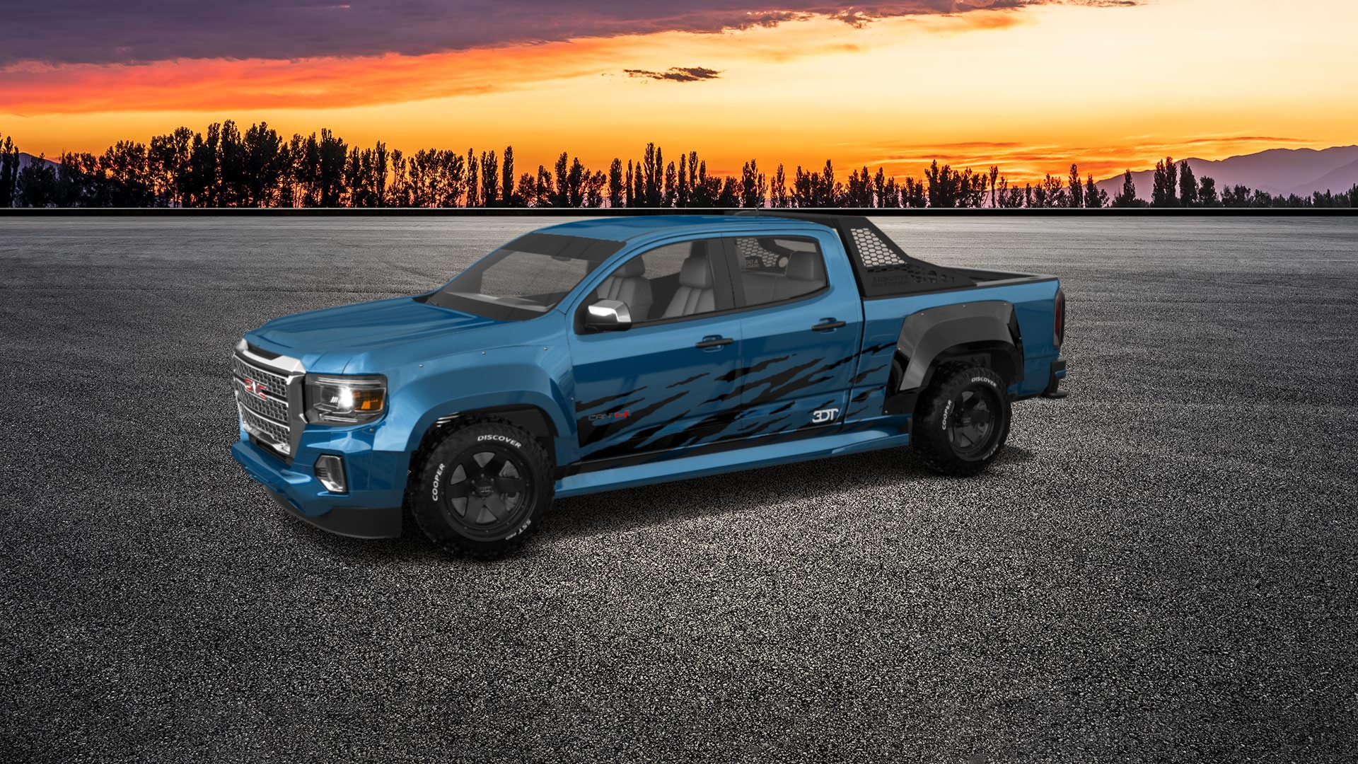 GMC Canyon Crew Cab 4 Door pickup truck 2021