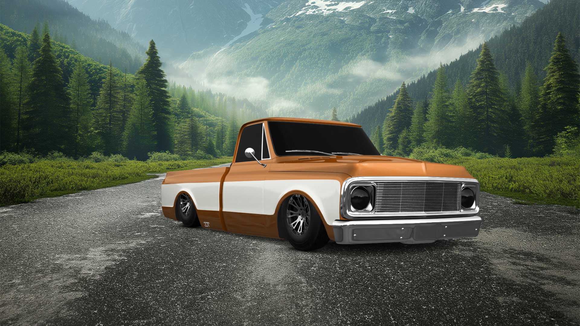 Chevrolet C-10 Cheyenne 2 Door pickup truck 1972