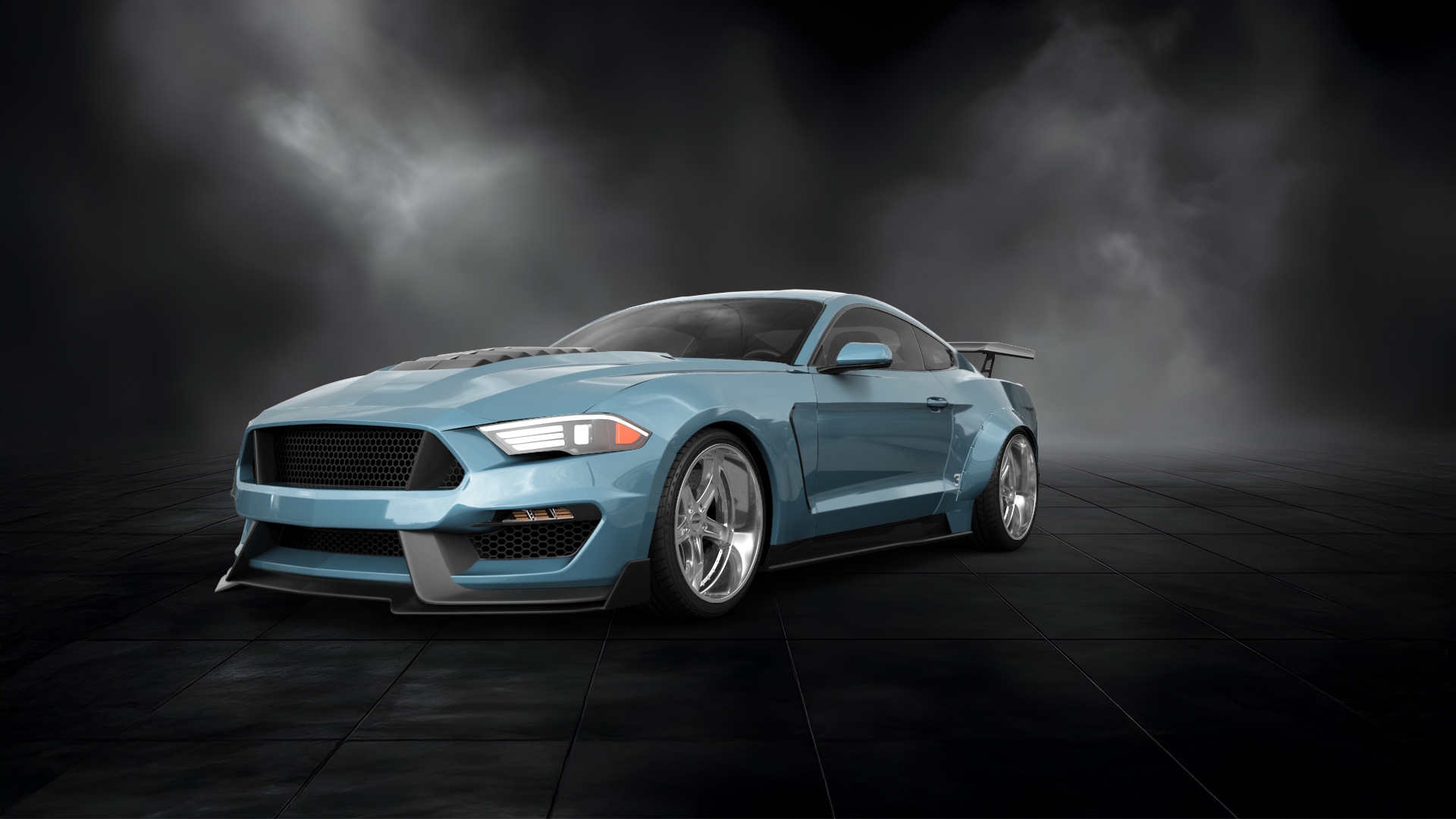 Ford Mustang Ecoboost 2 Door Coupe 2018 tuning